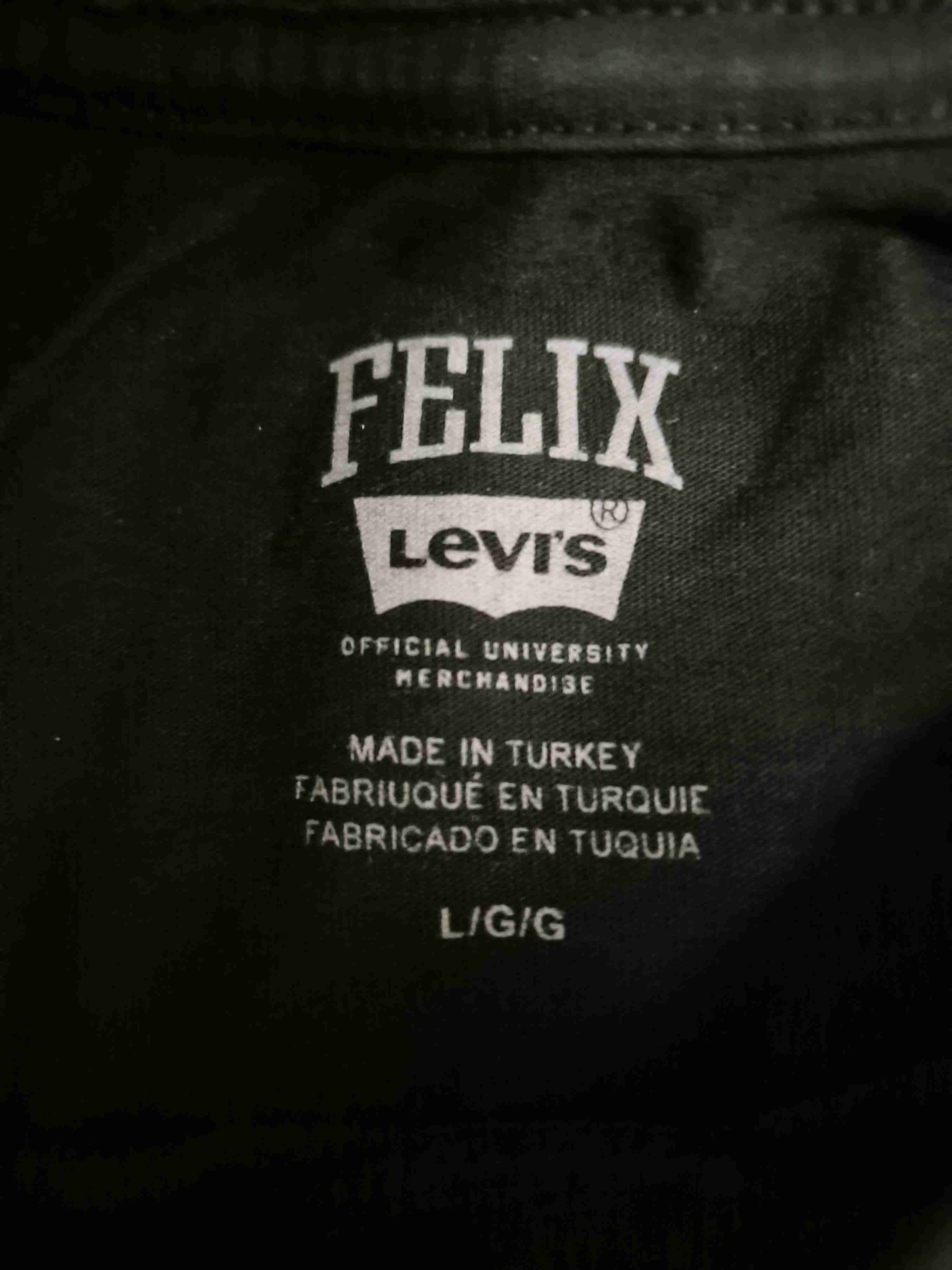 Polera negra Levis Felix el Gato - 2