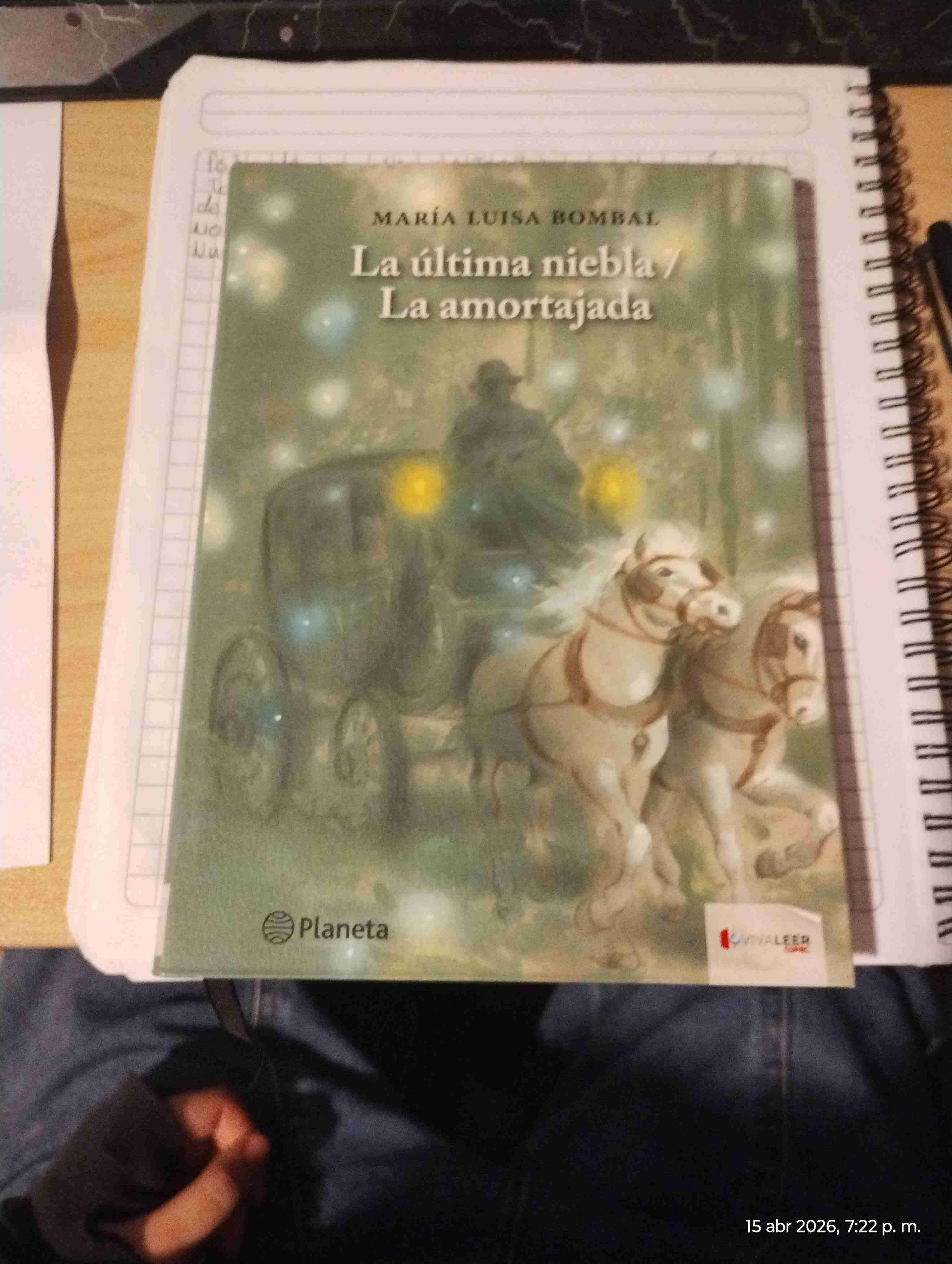 Libro 'La última niebla / La amortajada' - 1