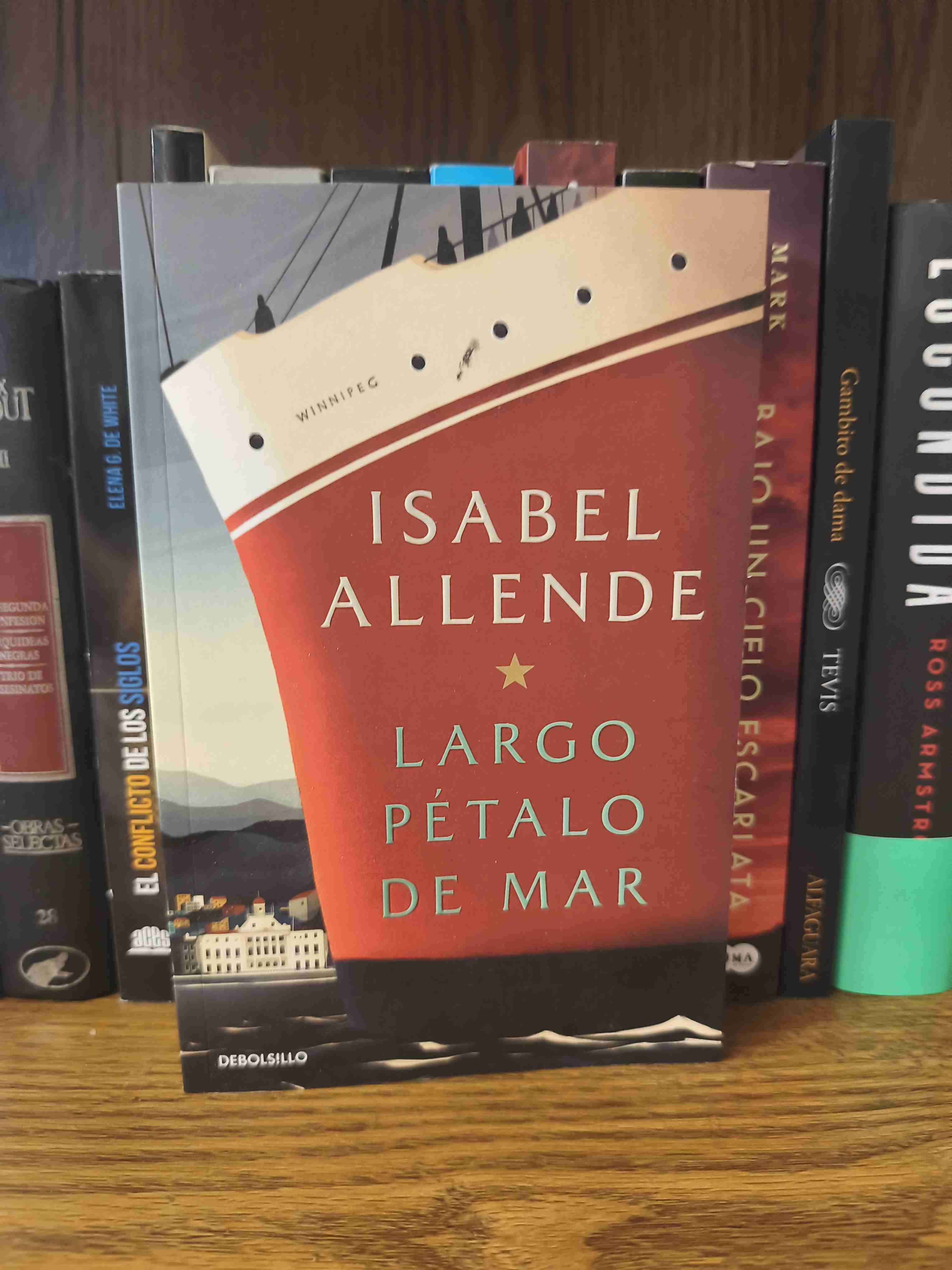 Libro 'Largo Pétalo de Mar'