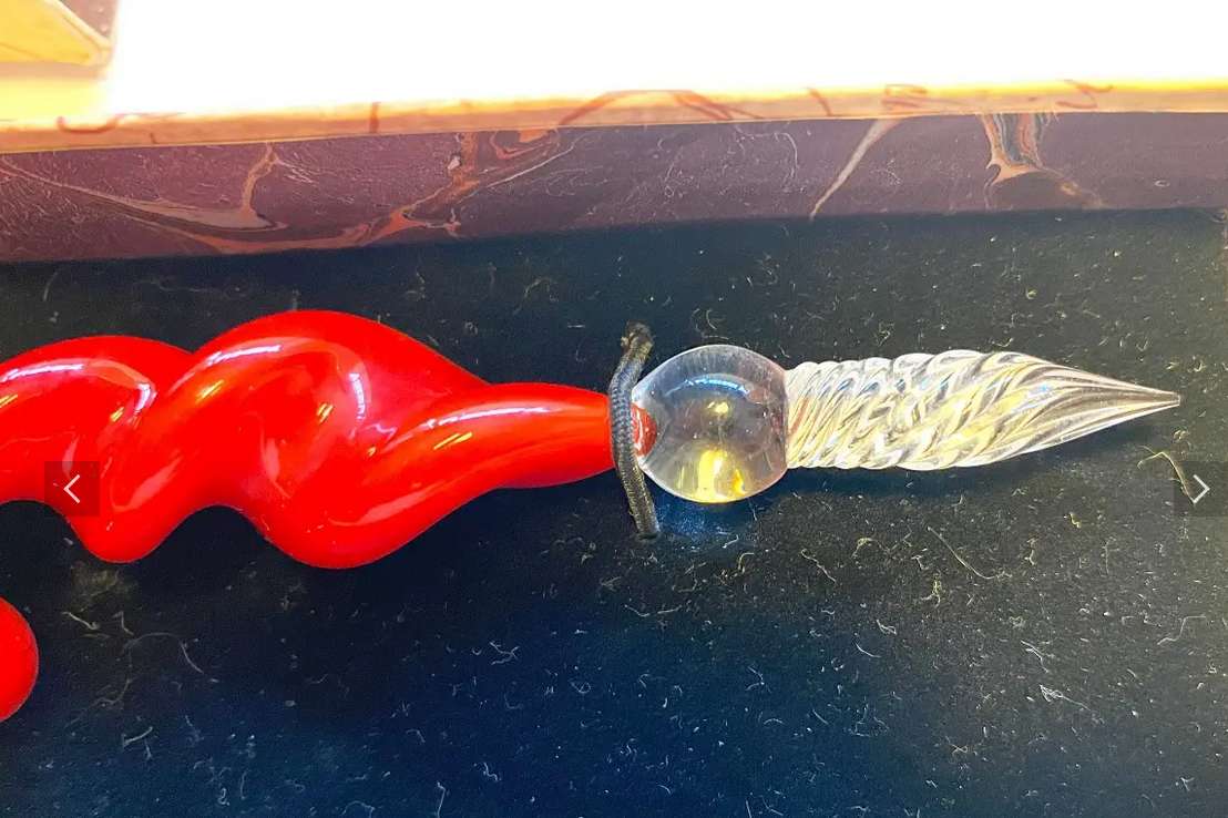 Pluma Estilográfica De Cristal - miniatura 4