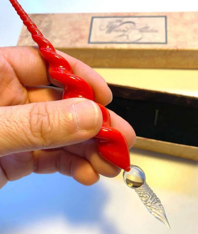 Pluma Estilográfica De Cristal - miniatura 5