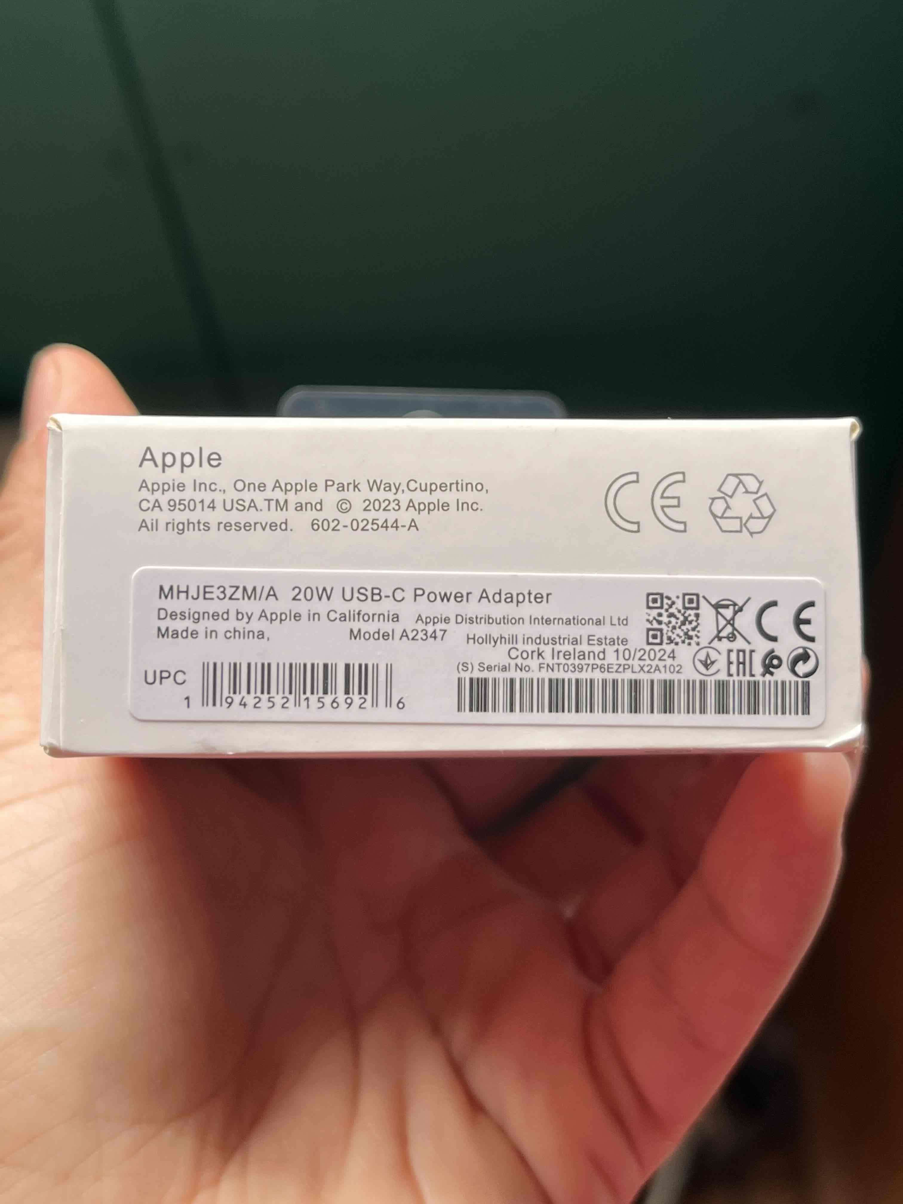 Cargador USB-C 20W Apple - miniatura 2