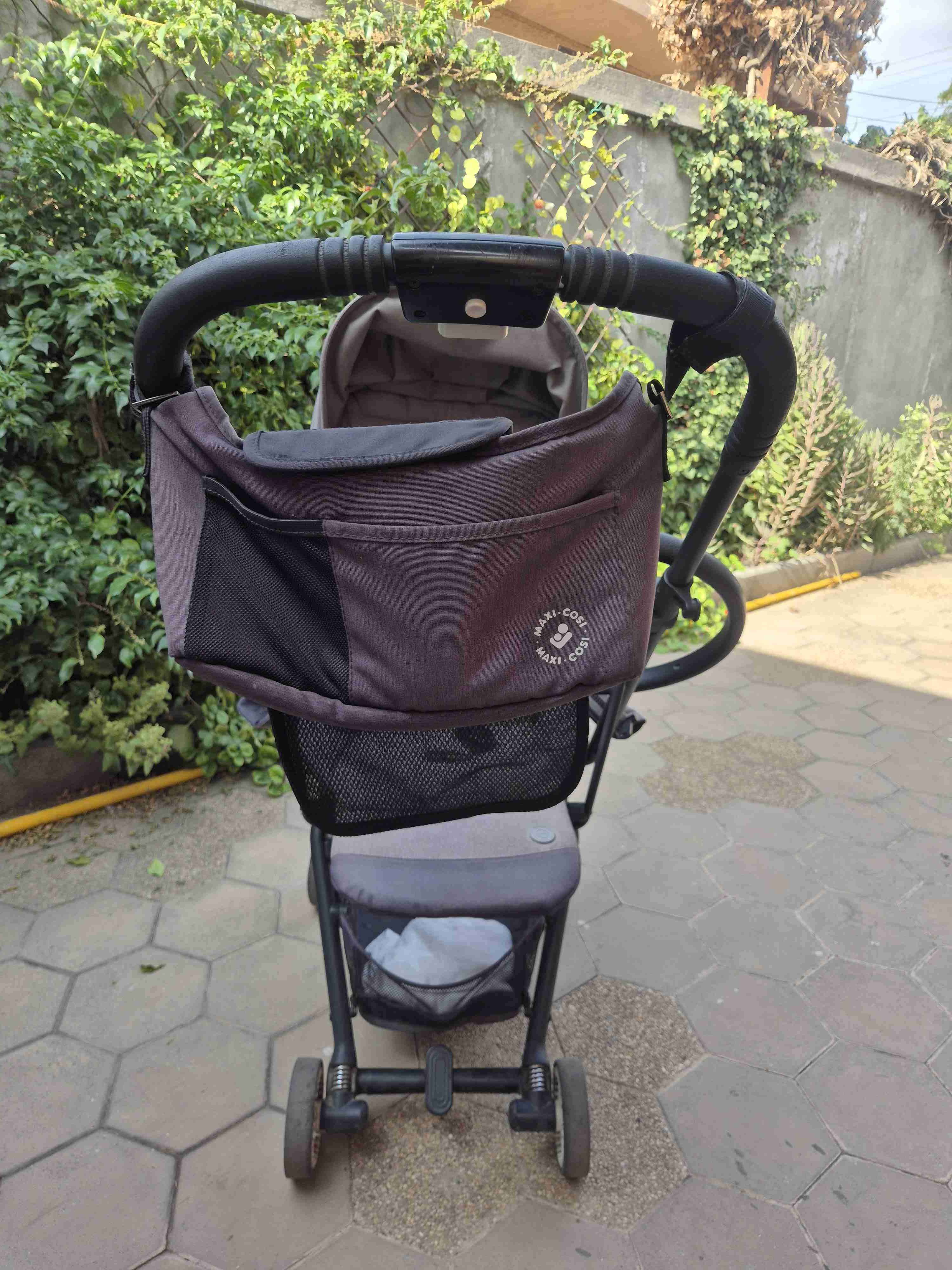 Coche de paseo gris para bebé - 2