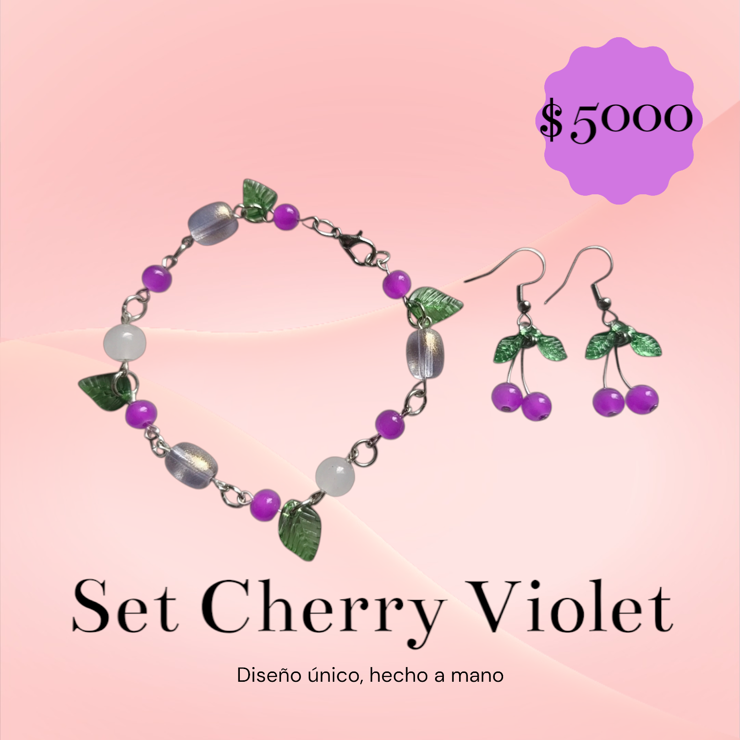Set de joyas Cherry - miniatura 4