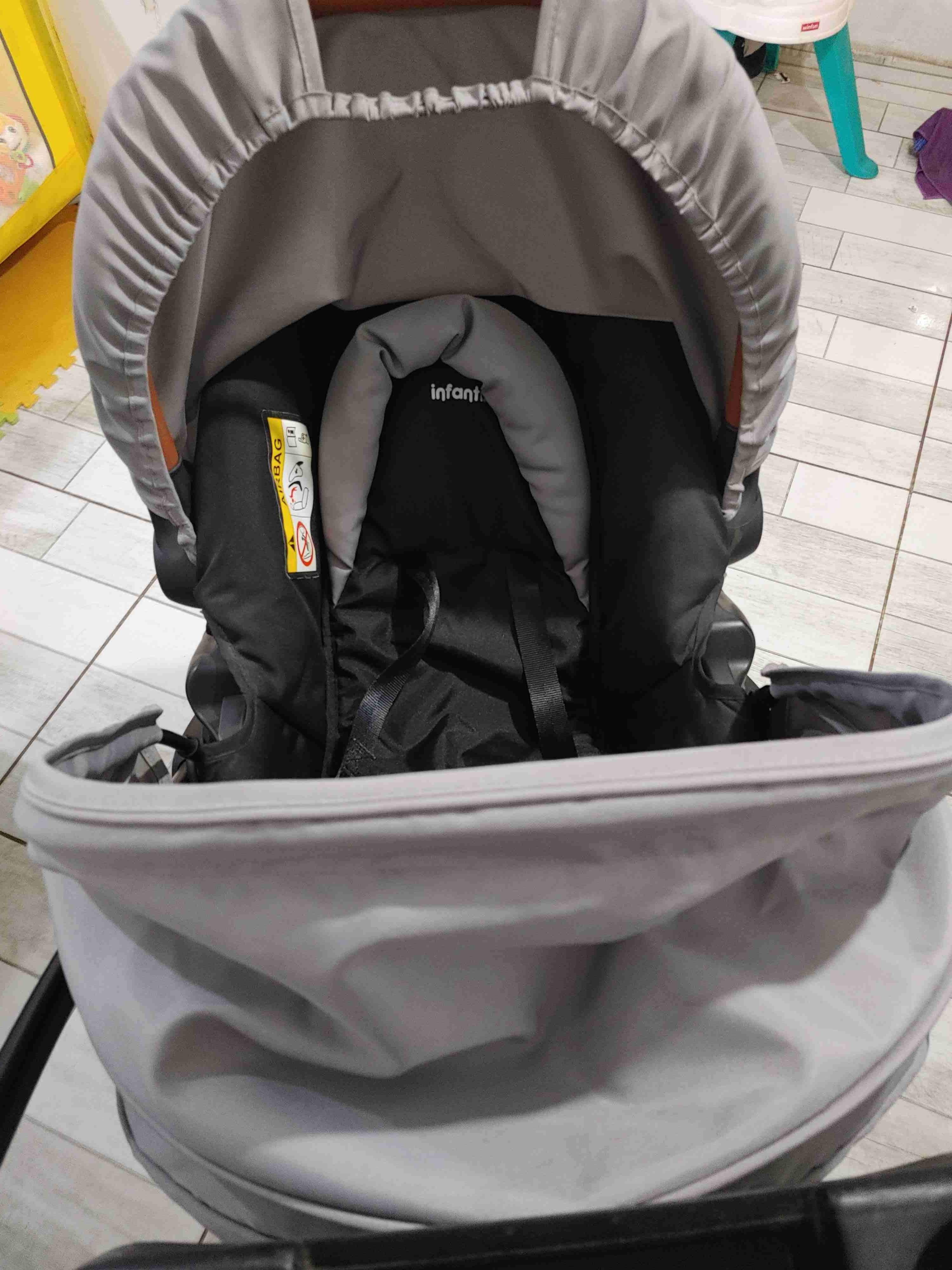 Coche de bebé con huevito Francis gris - 2