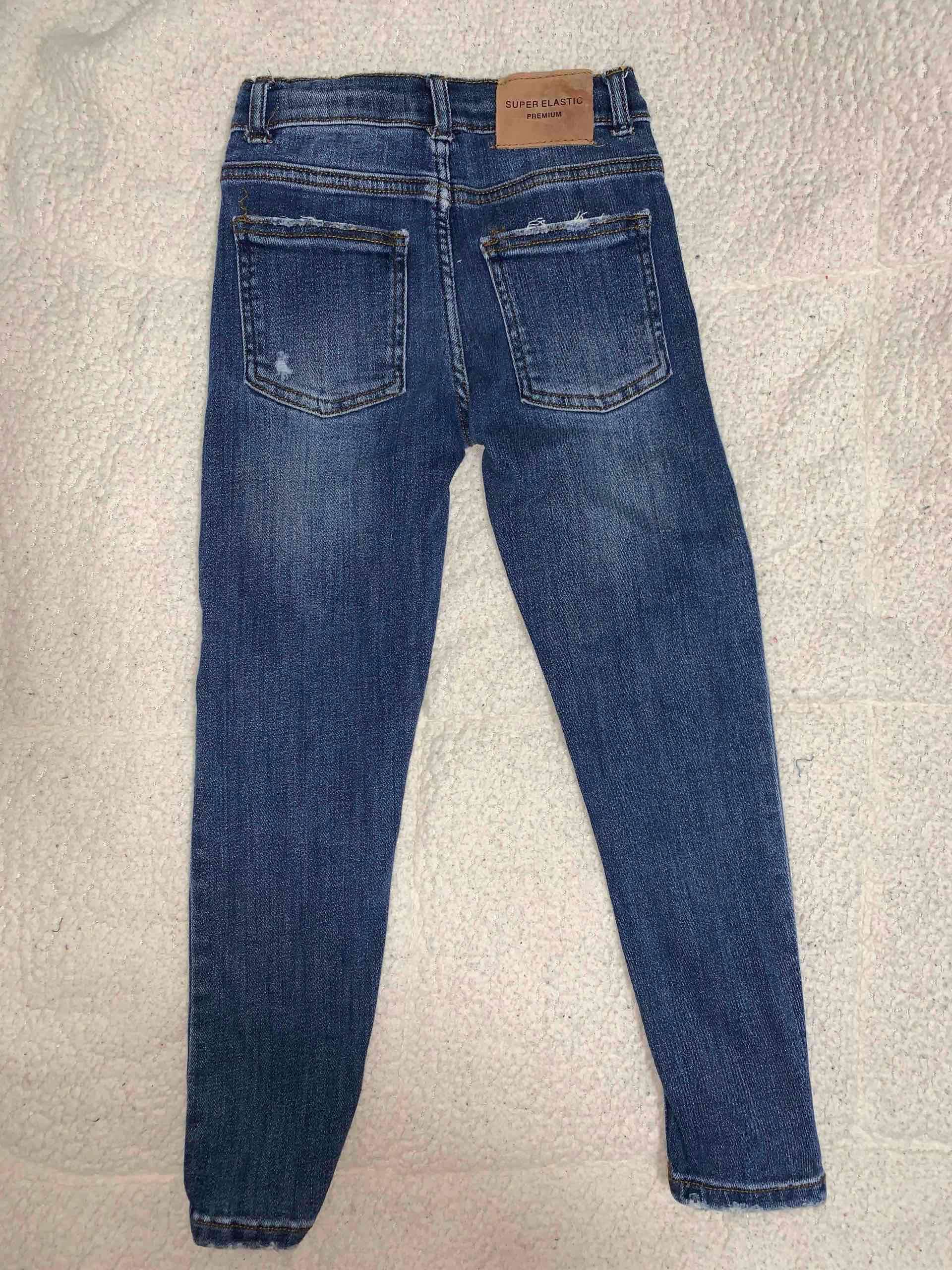 Jeans azules desgaste leve - miniatura 2
