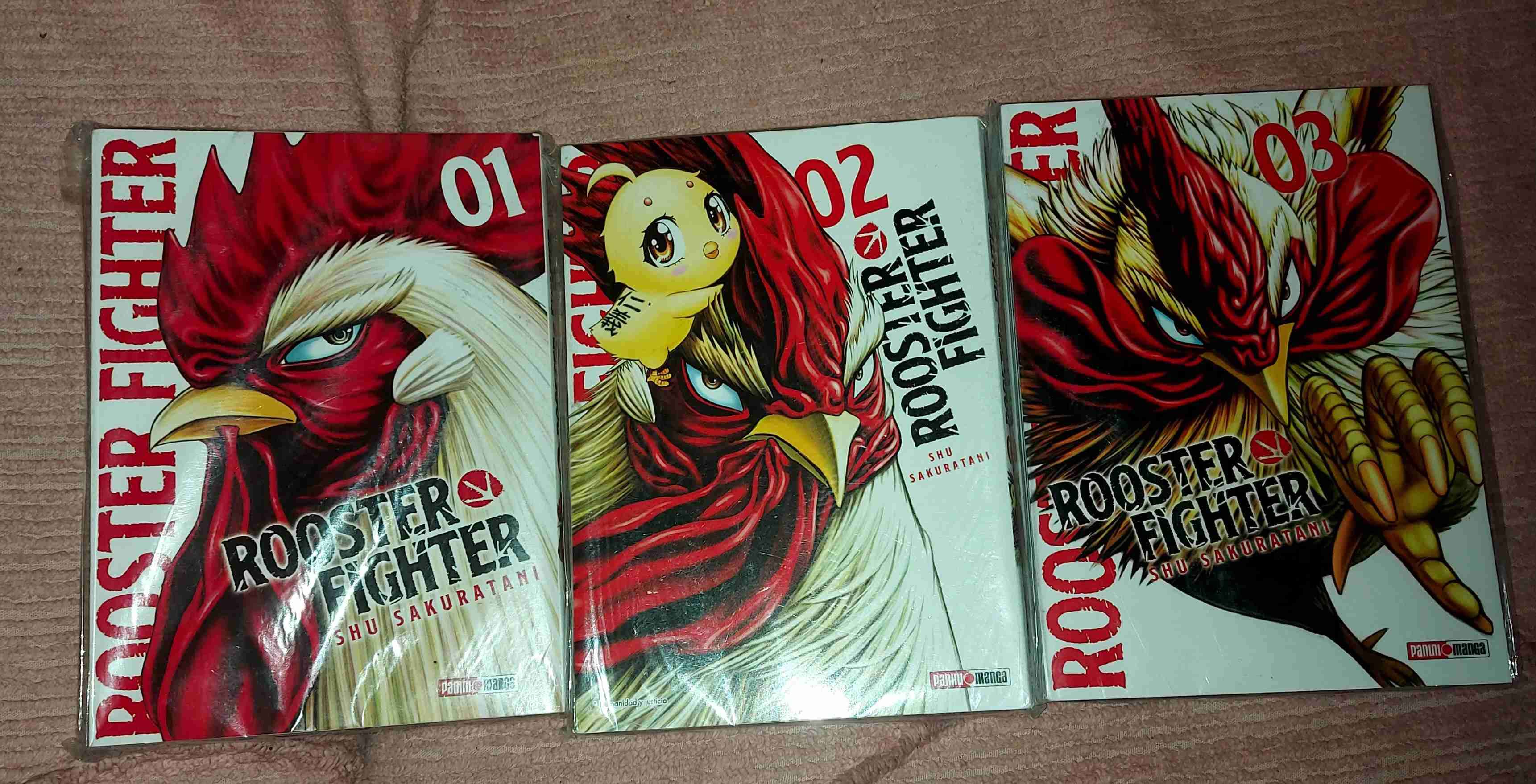 Manga Rooster Fighter volúmenes 1-3