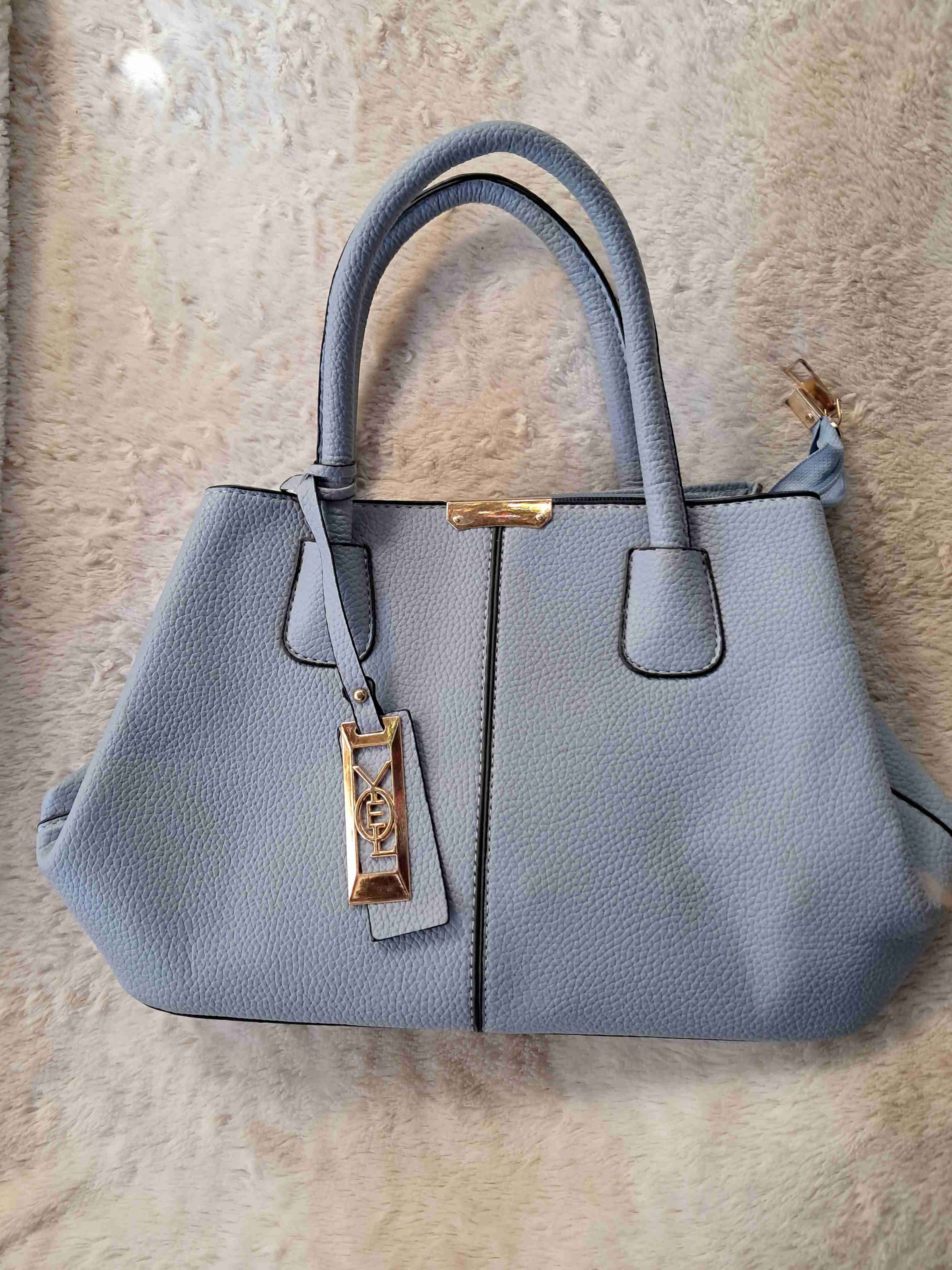 Cartera azul elegante - 1