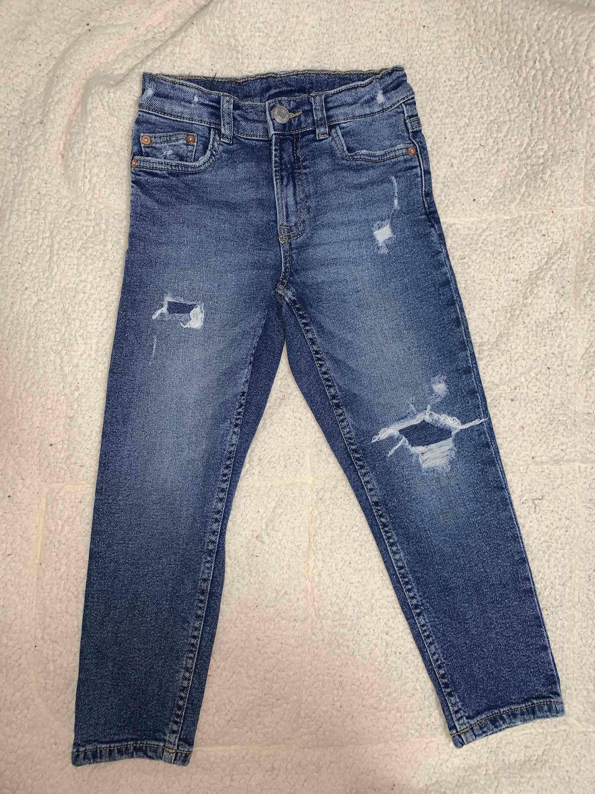 Jeans azul desgastados - 1