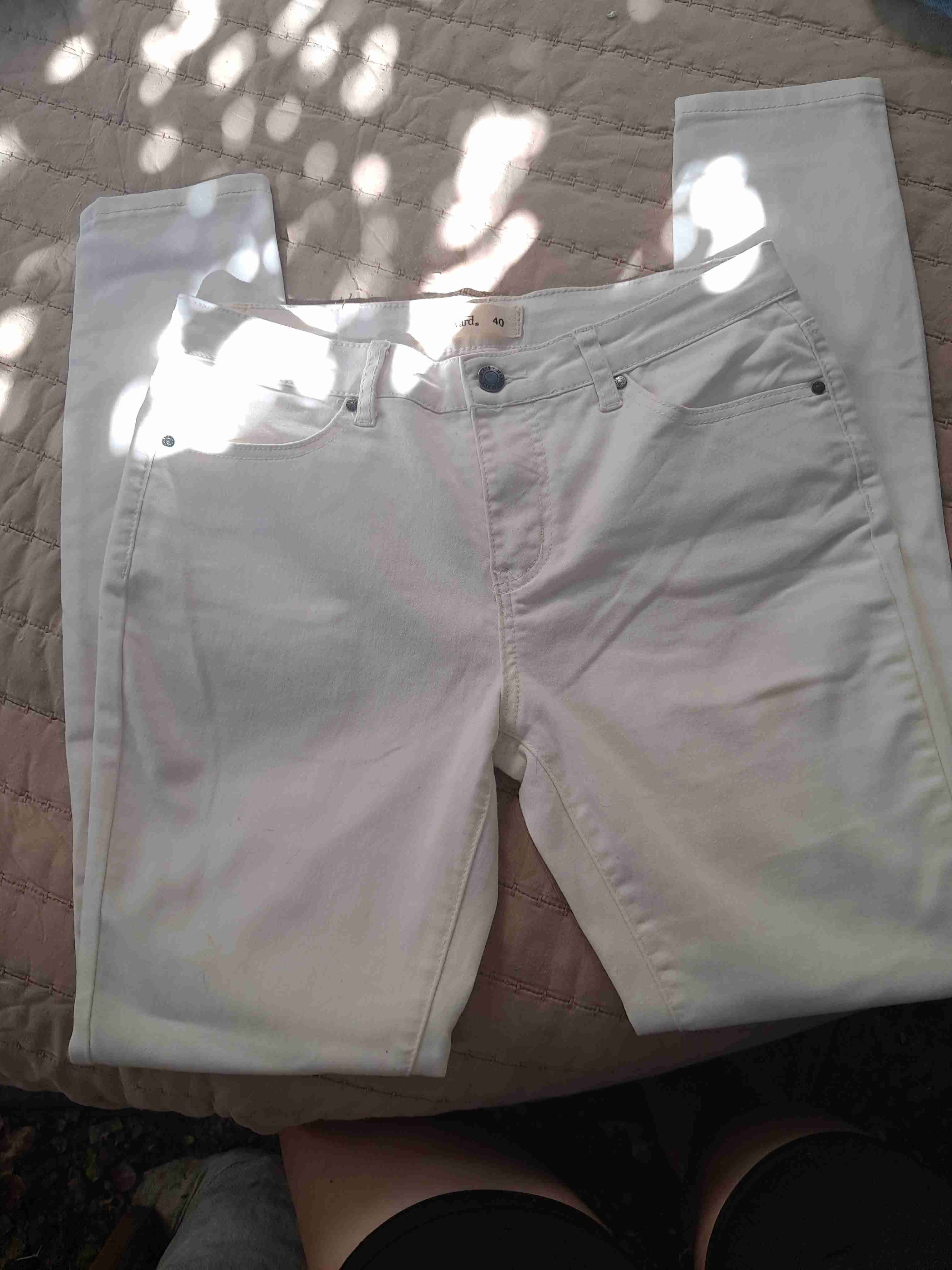 Jeans rasgados azul claro - miniatura 6