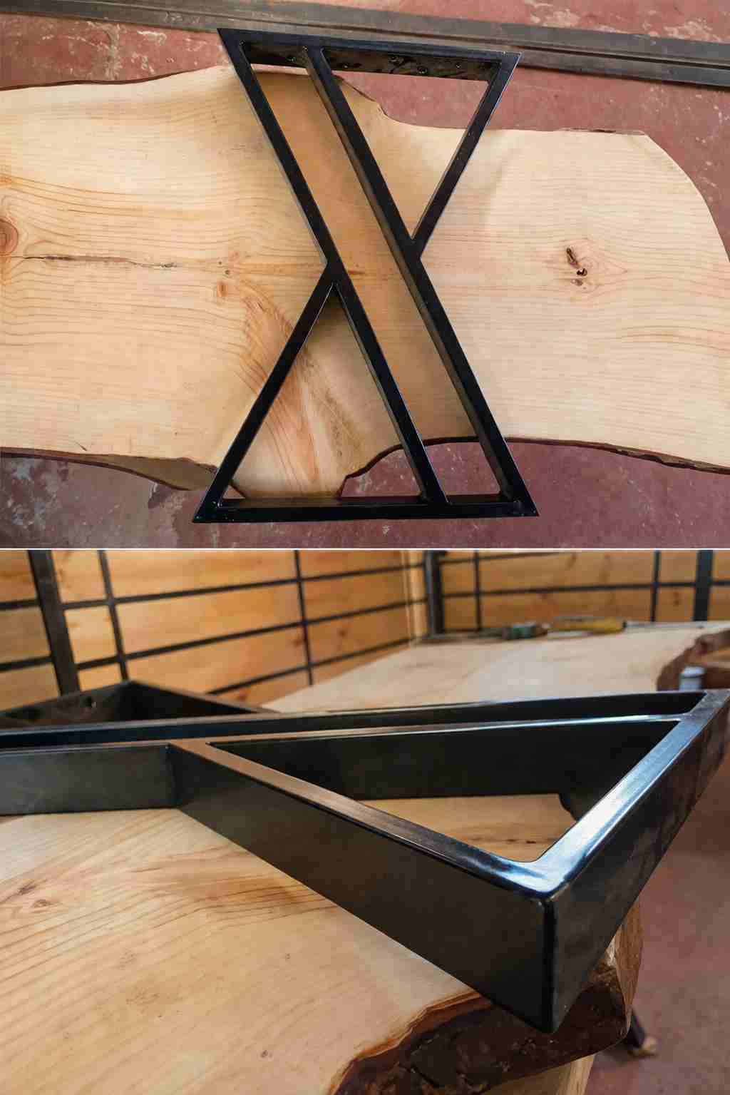 patas de mesa de metal