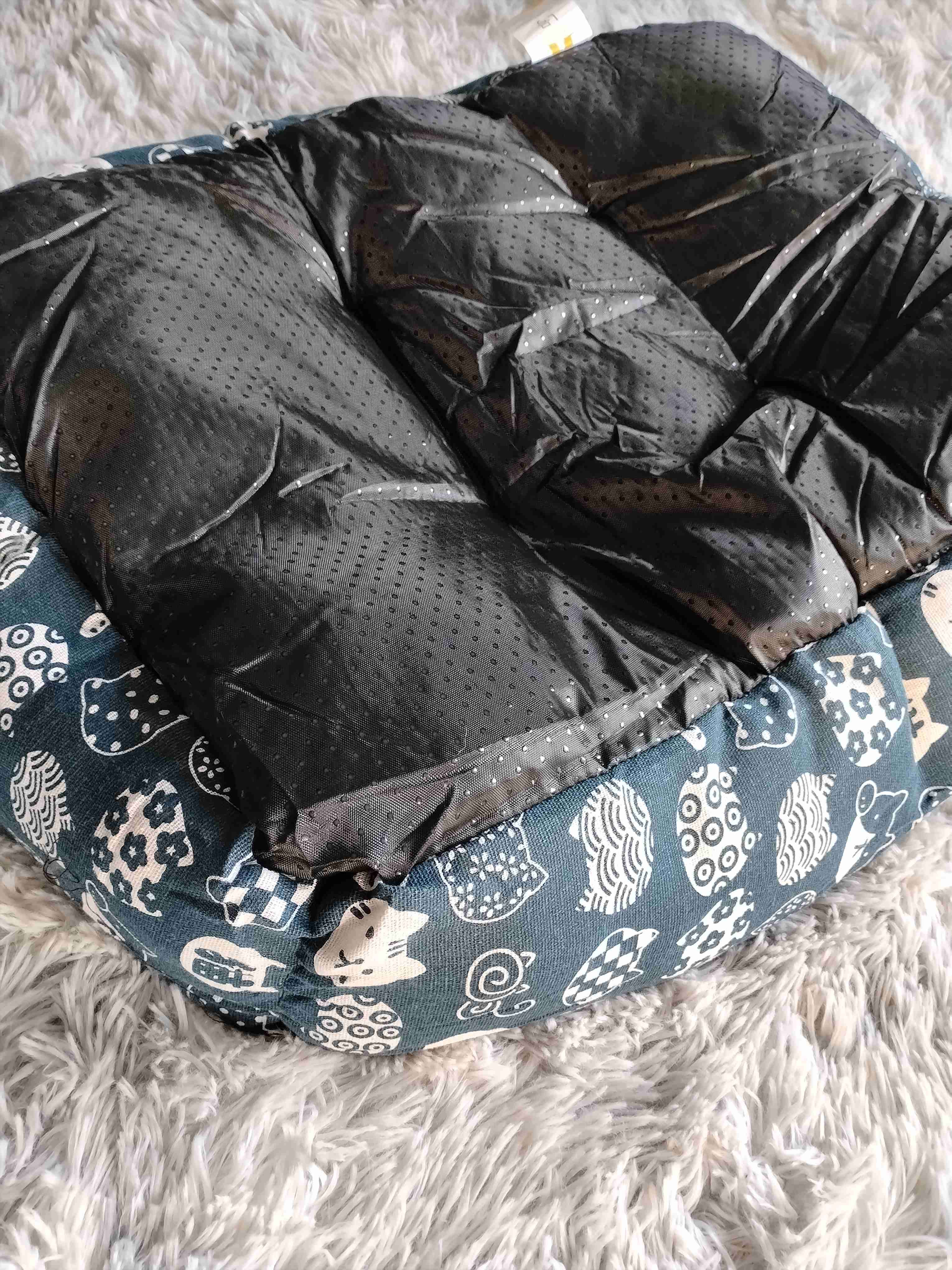 Cama para mascota gris 50x45 - 3