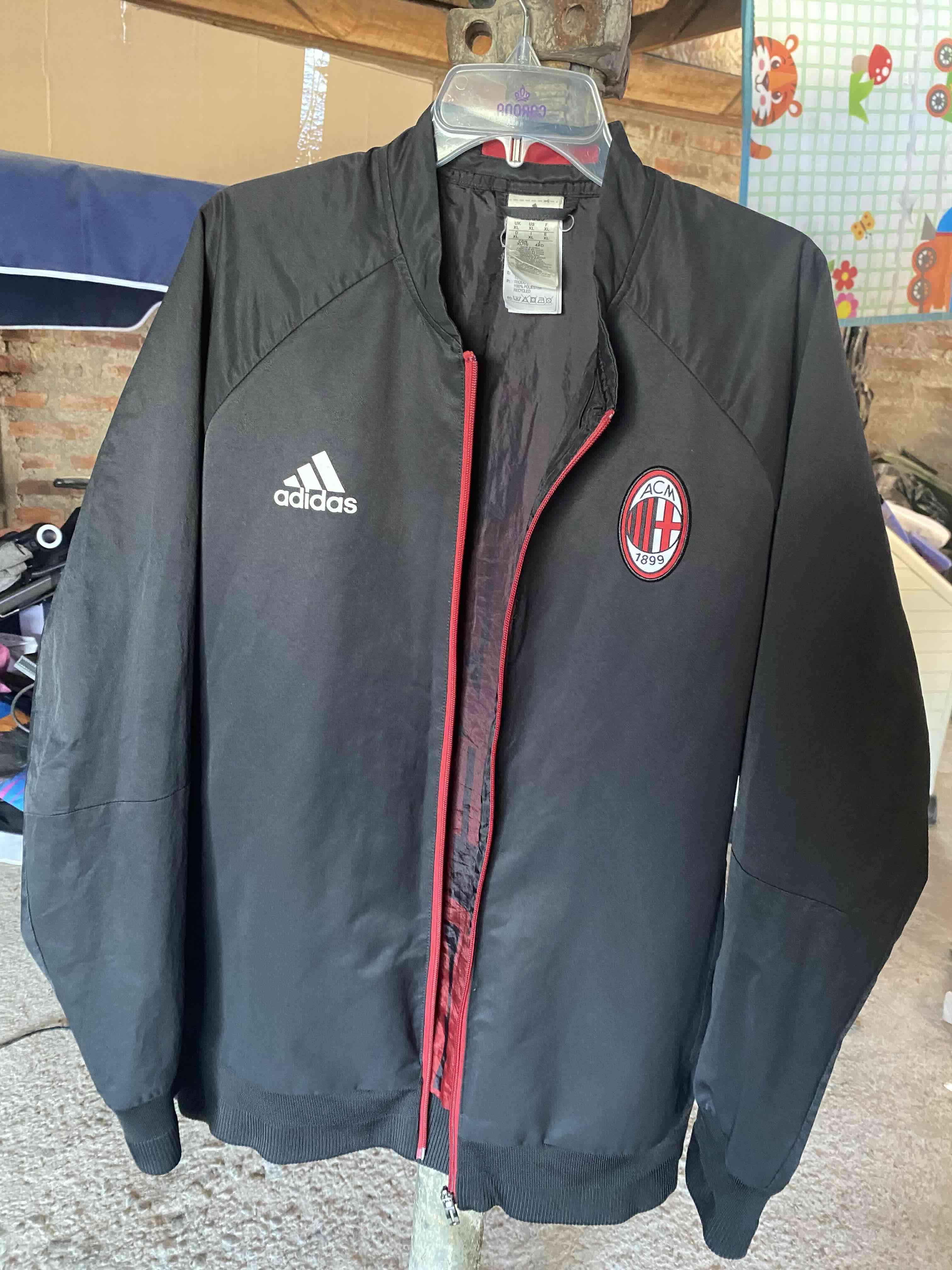 Chaqueta deportiva Adidas ACM negra Talla Xl - miniatura 1