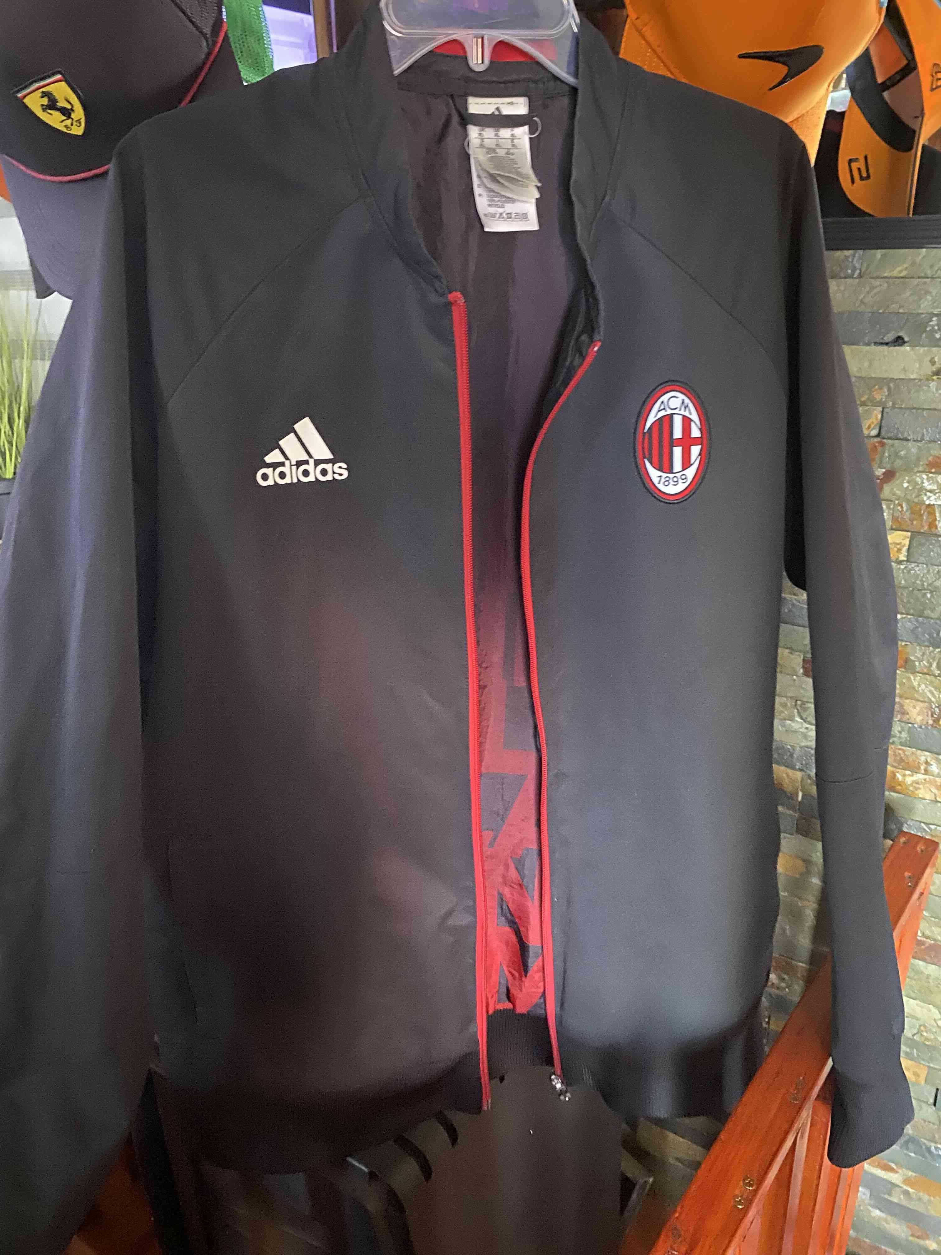 Chaqueta deportiva Adidas ACM negra Talla Xl - miniatura 4