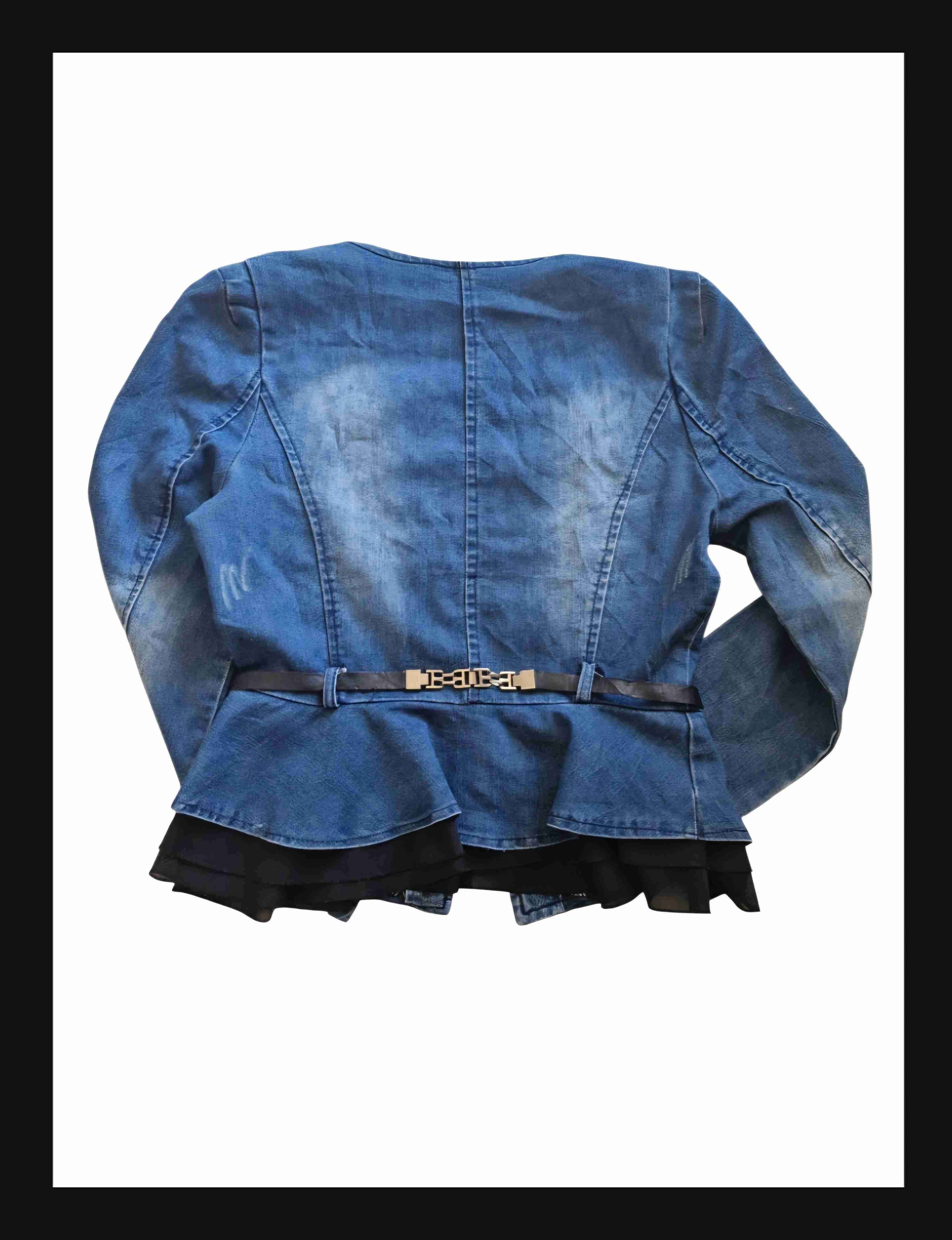 Chaqueta de mezclilla azul - miniatura 4