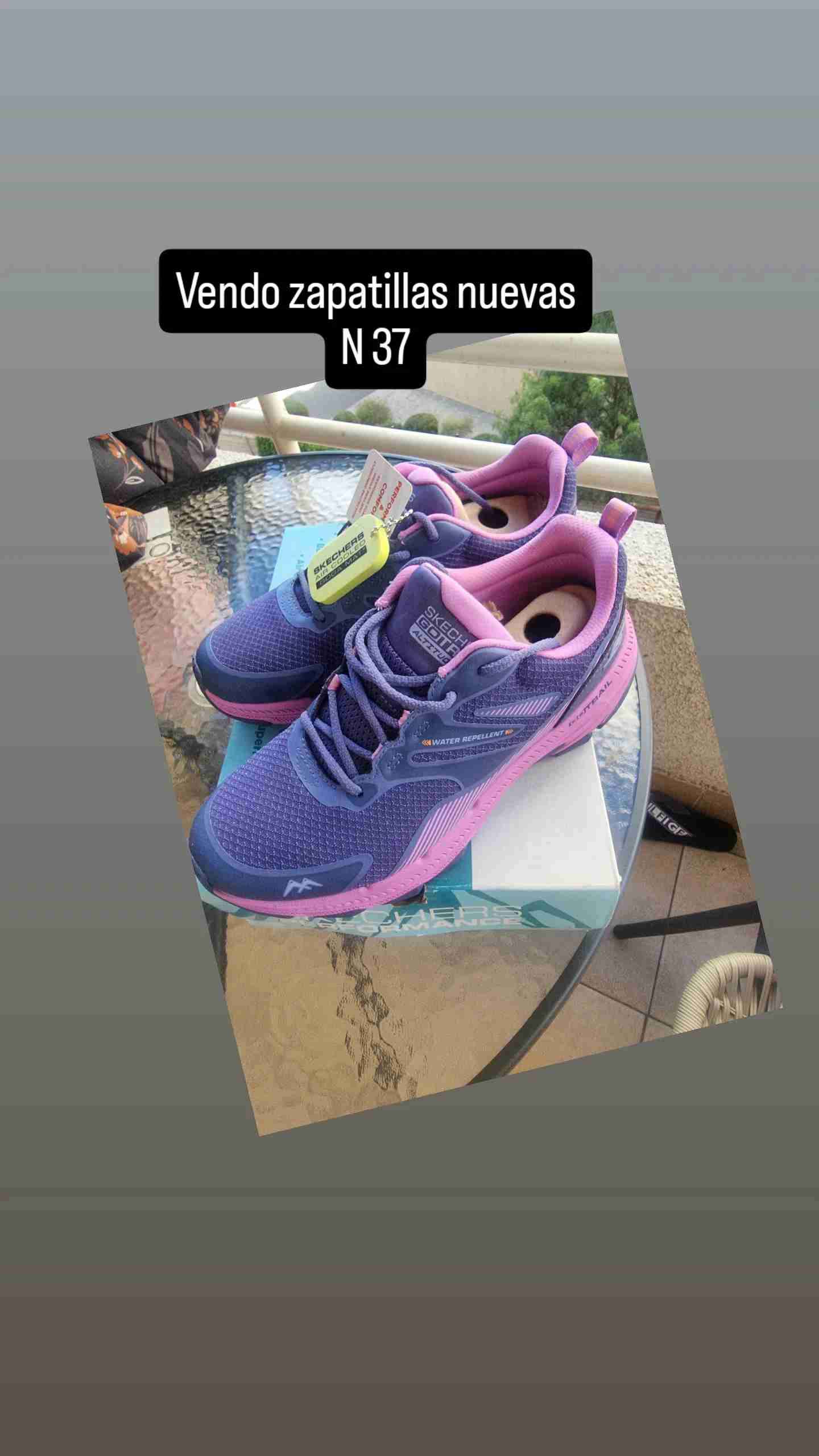 Zapatillas running moradas nuevas - 1