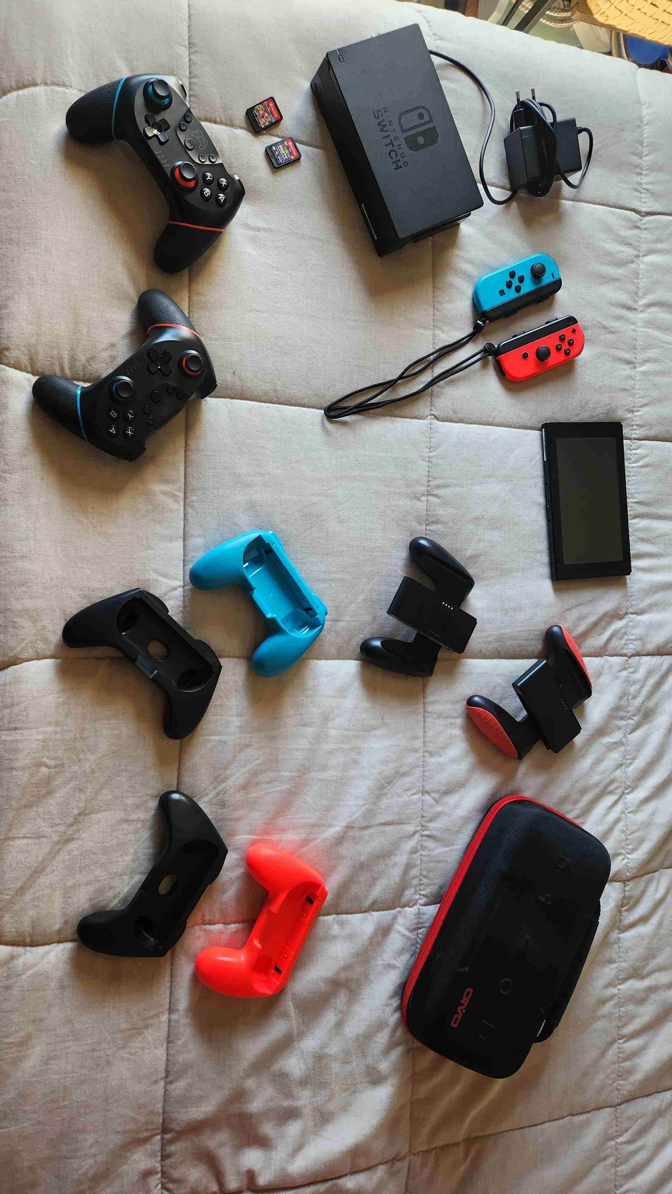 Consola Nintendo Switch con accesorios