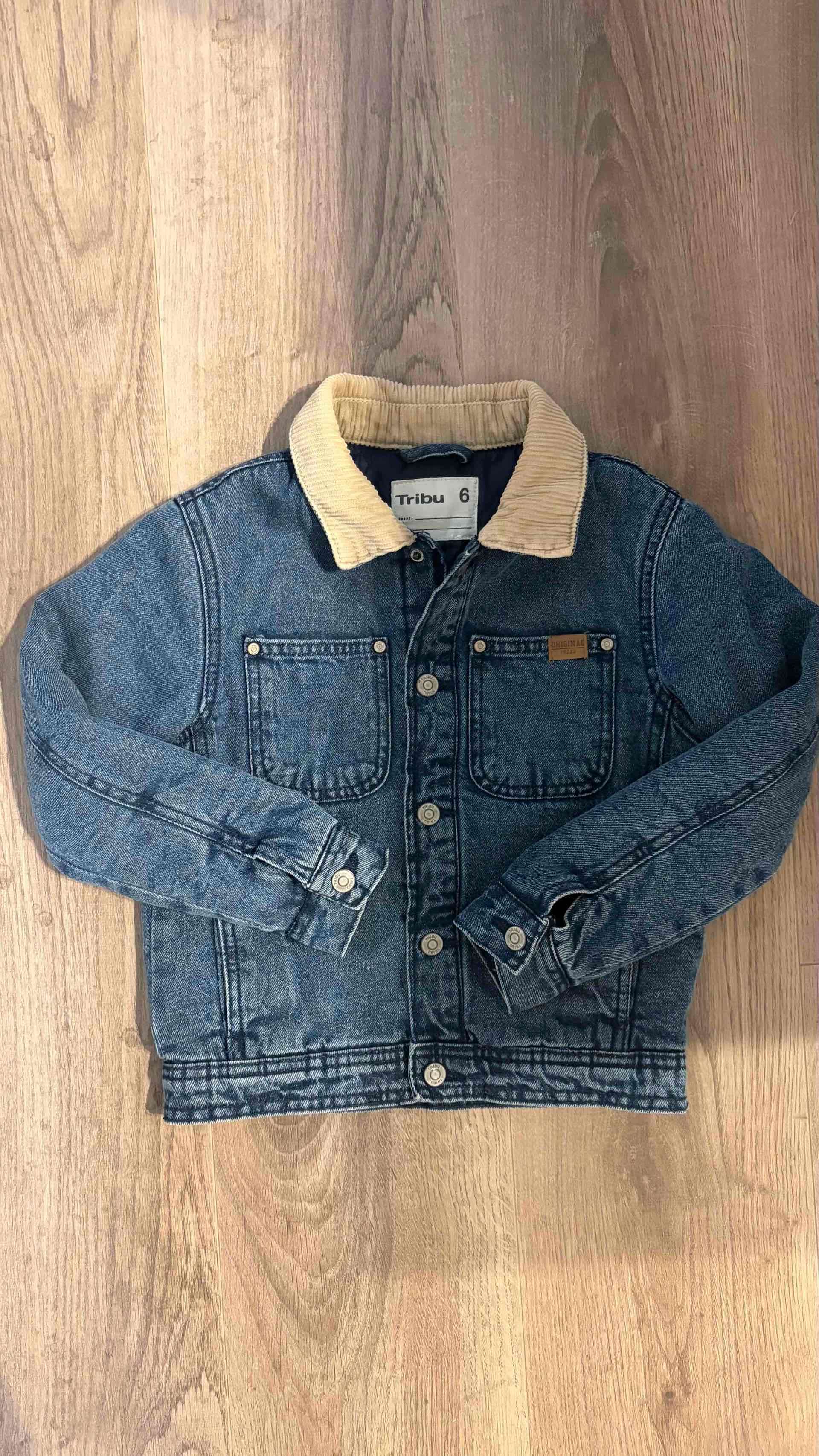 Chaqueta mezclilla infantil Tribu - miniatura 1