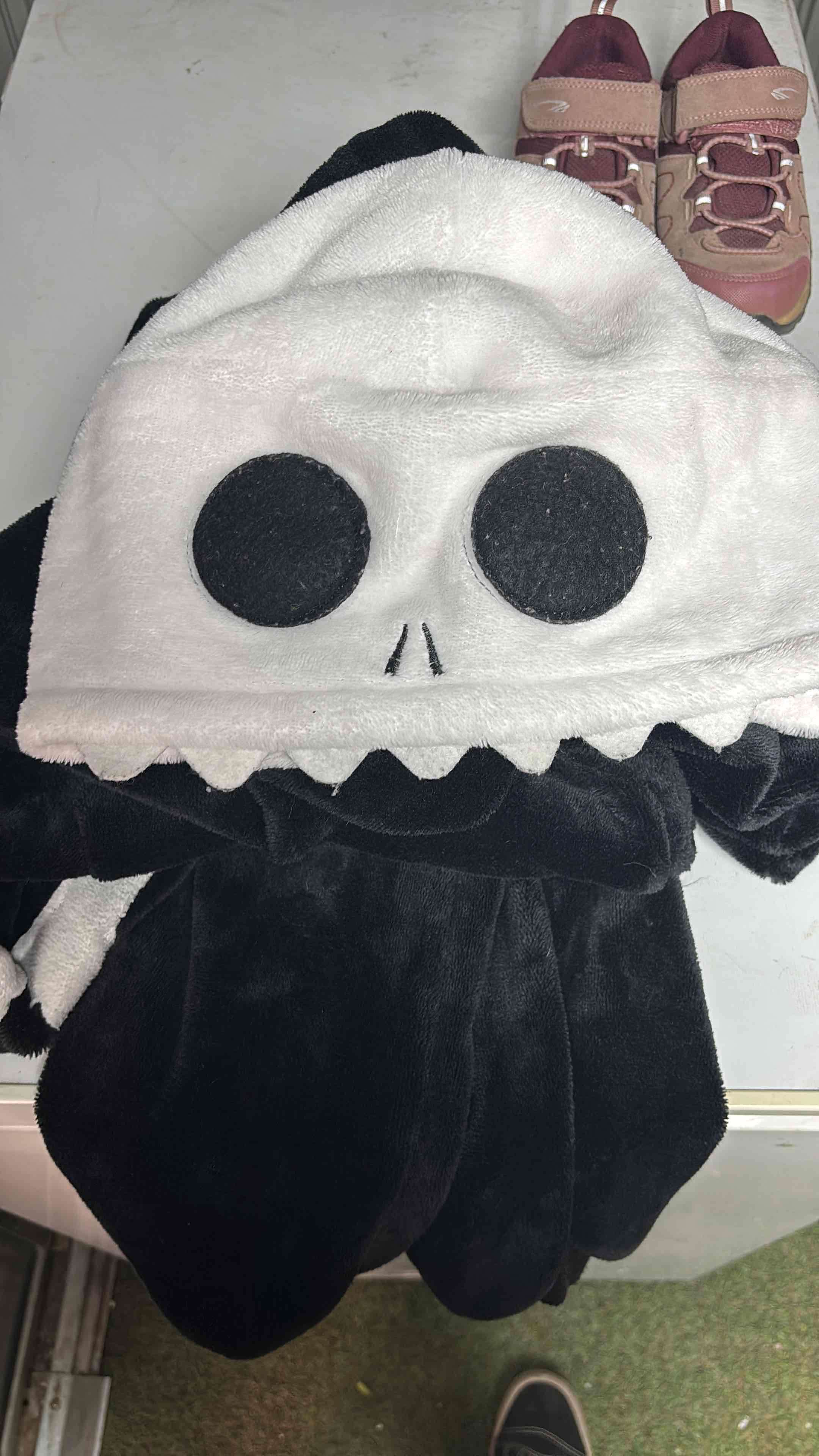 Pijama enterizo esqueleto negro - miniatura 2