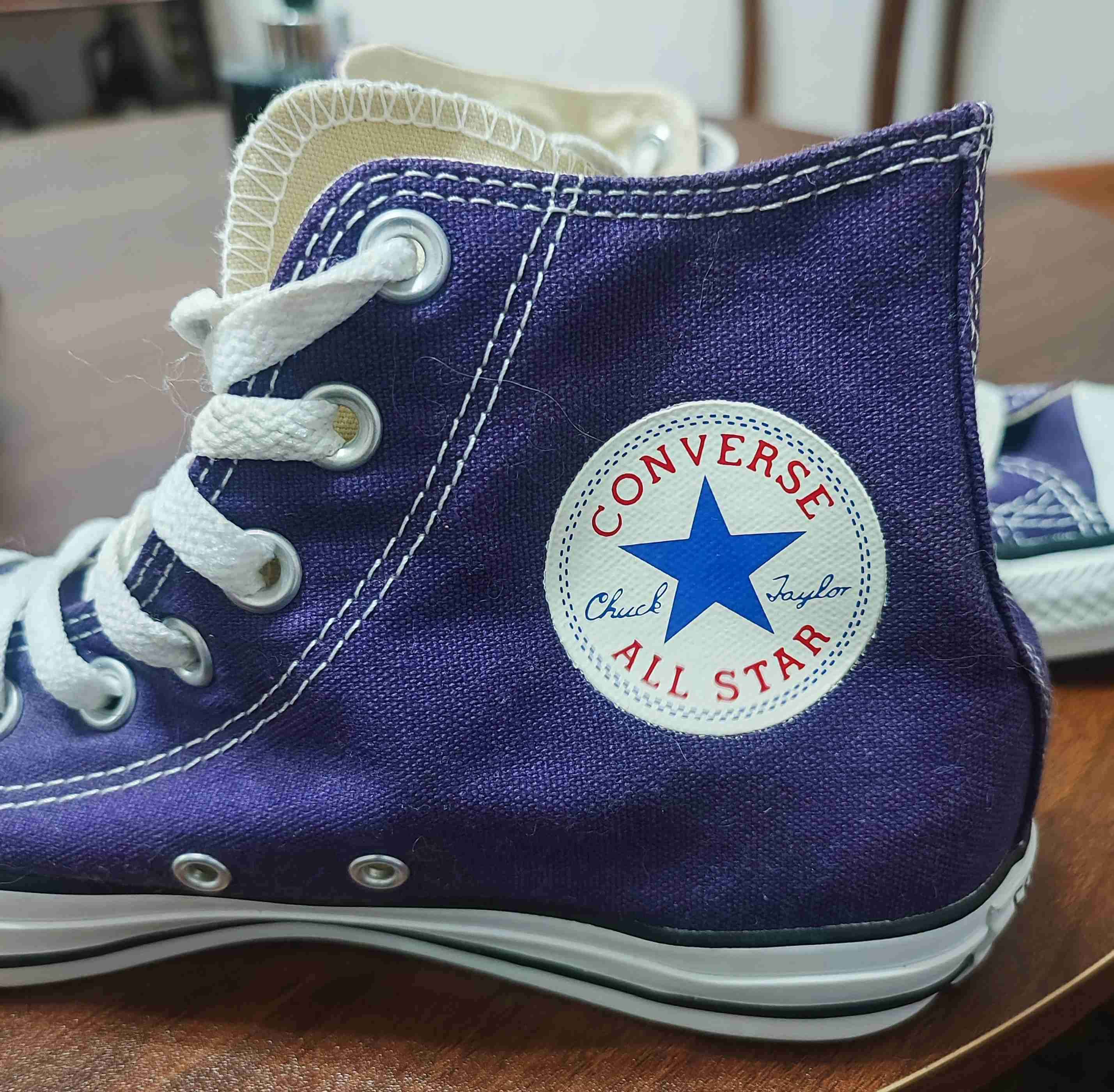 Zapatillas Converse moradas - miniatura 4