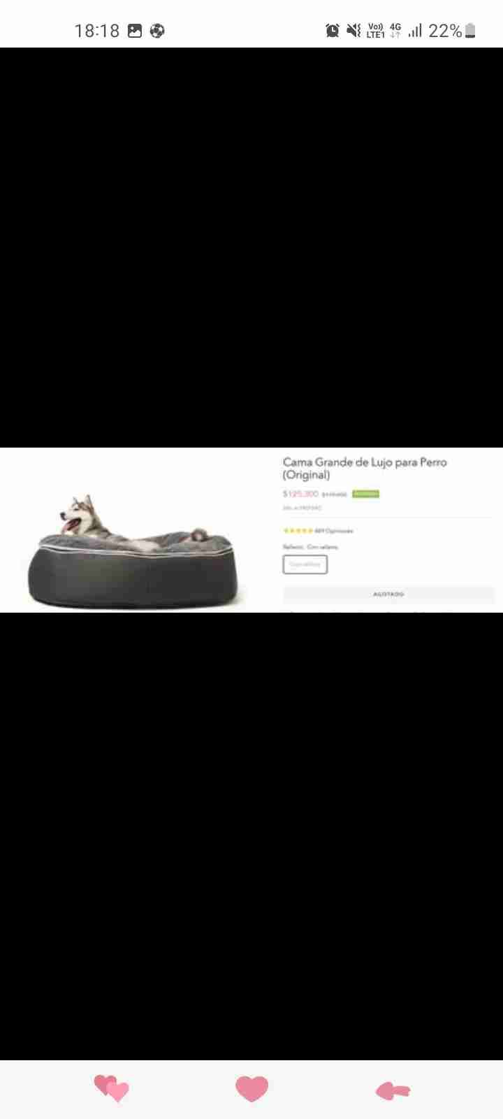 Cama Grande de Lujo para Perro (Original) - 3