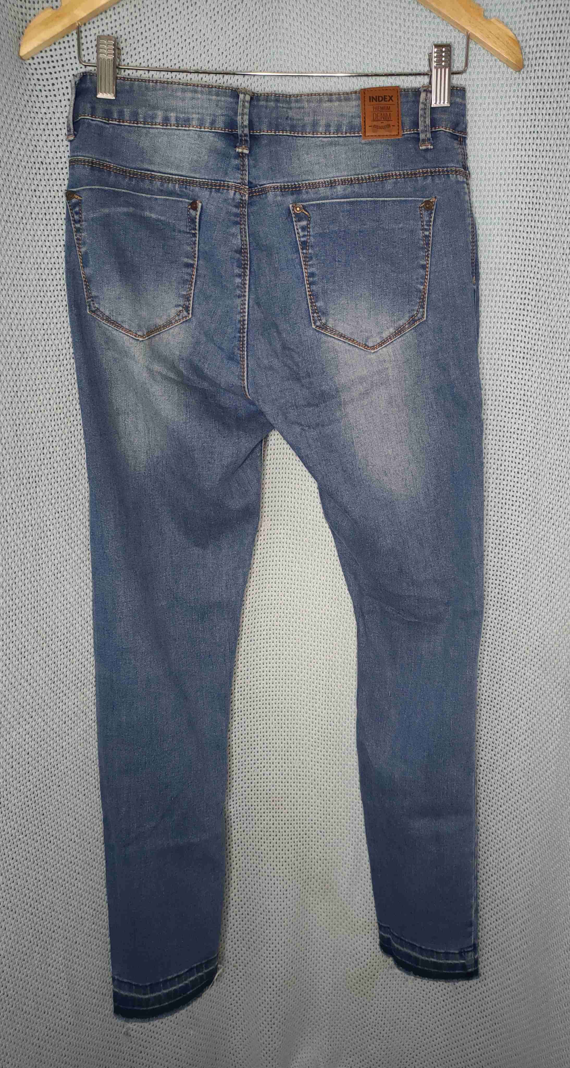 Jeans azules rotos mujer - miniatura 2