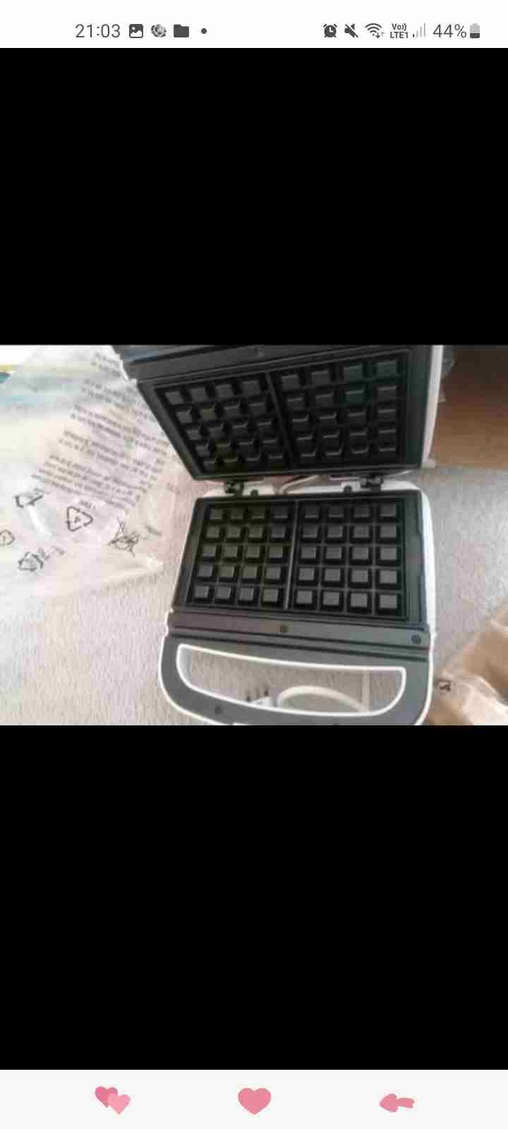 Wafflera Moulinex nueva - miniatura 2