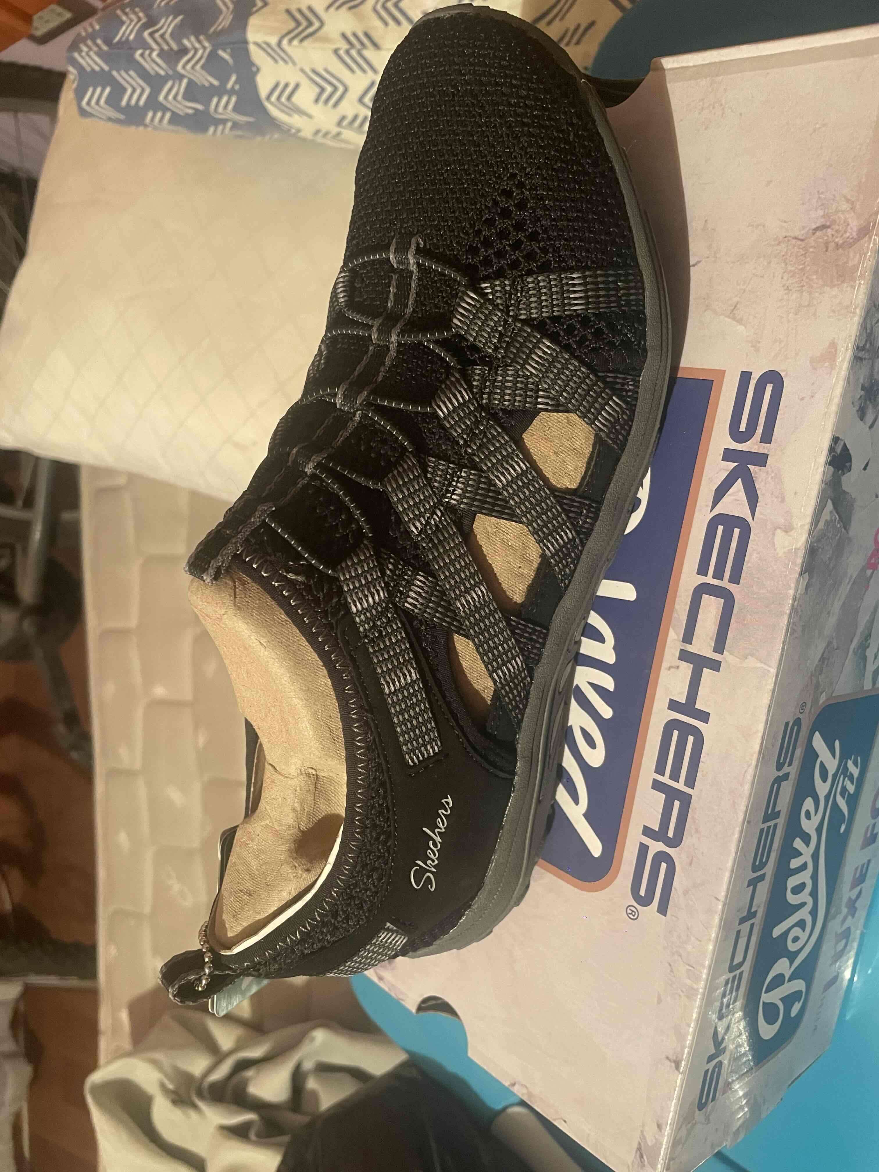 Zapatillas Skechers negras deportivas - miniatura 1