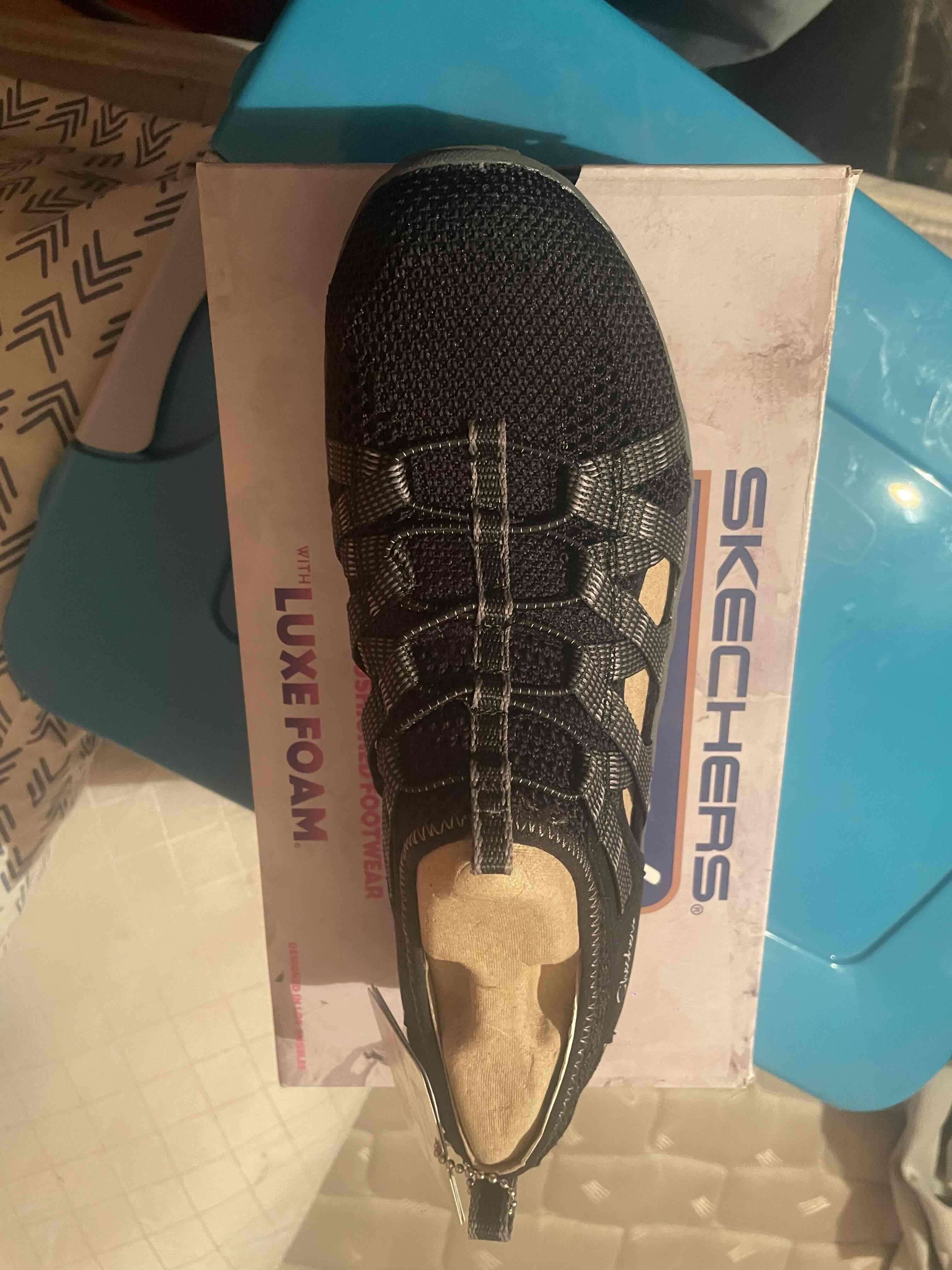 Zapatillas Skechers negras deportivas - miniatura 2