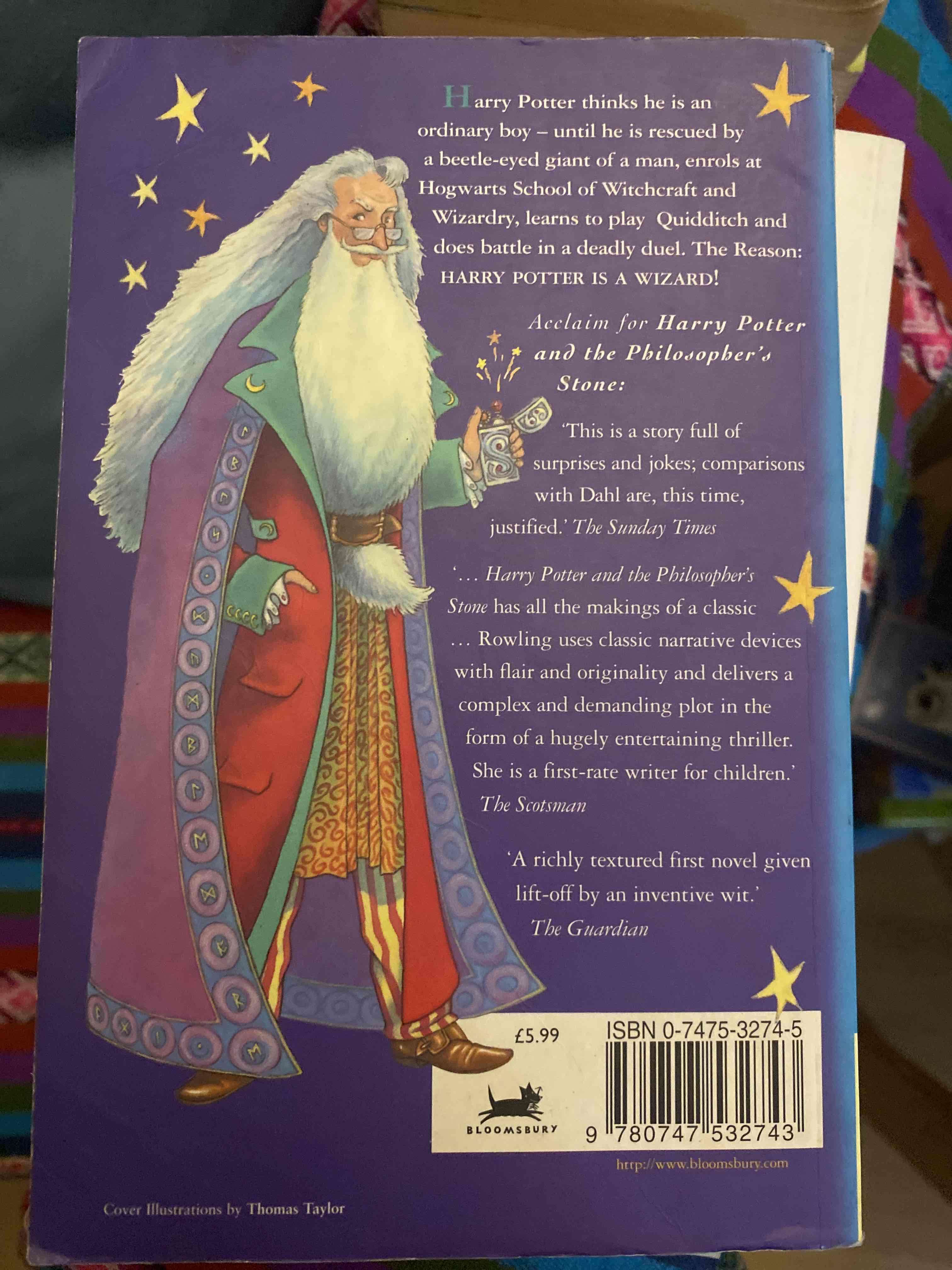 Libro Harry Potter and the Philosopher’s Stone - miniatura 2