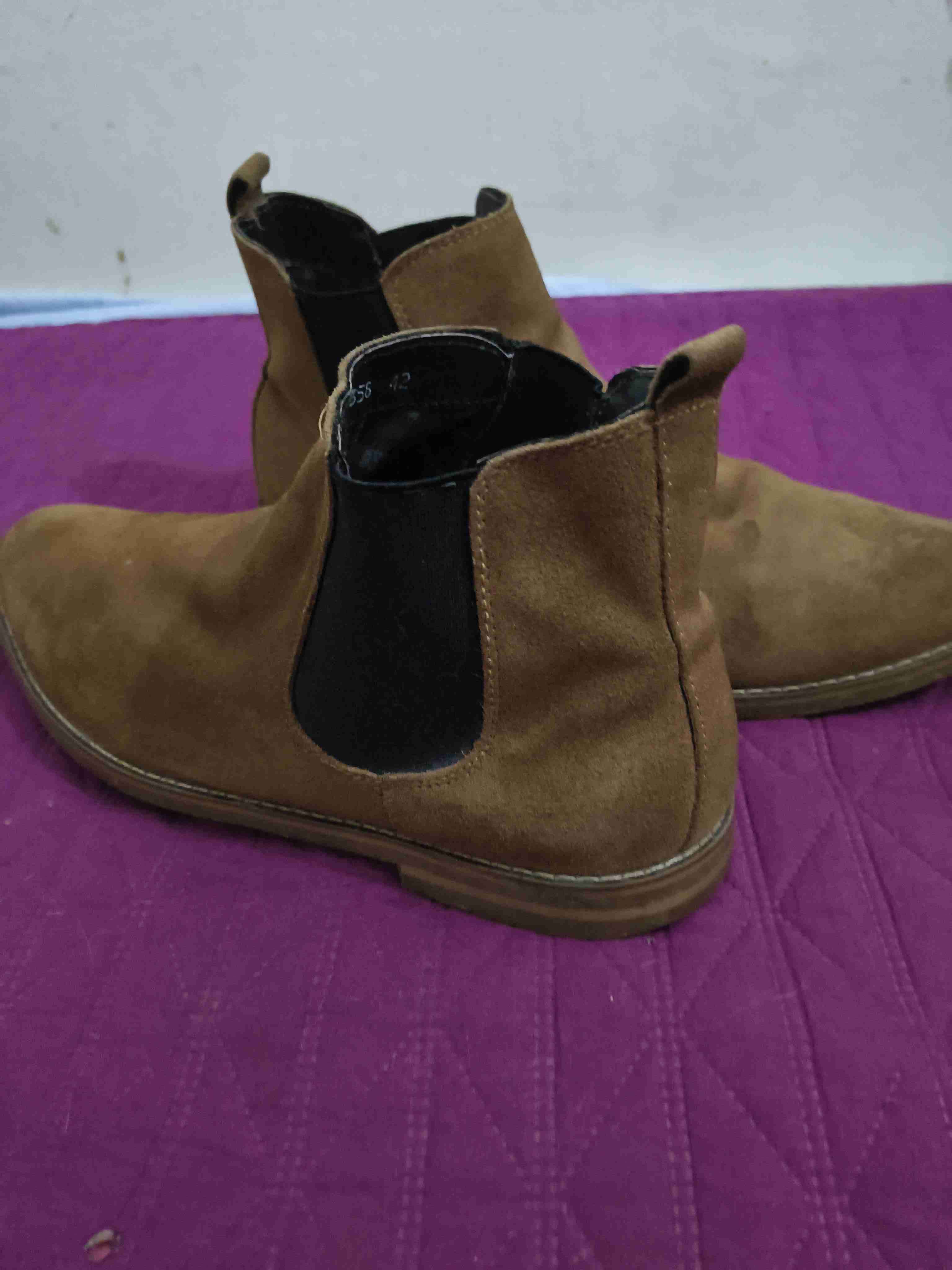 Botines de gamuza marrón - miniatura 2