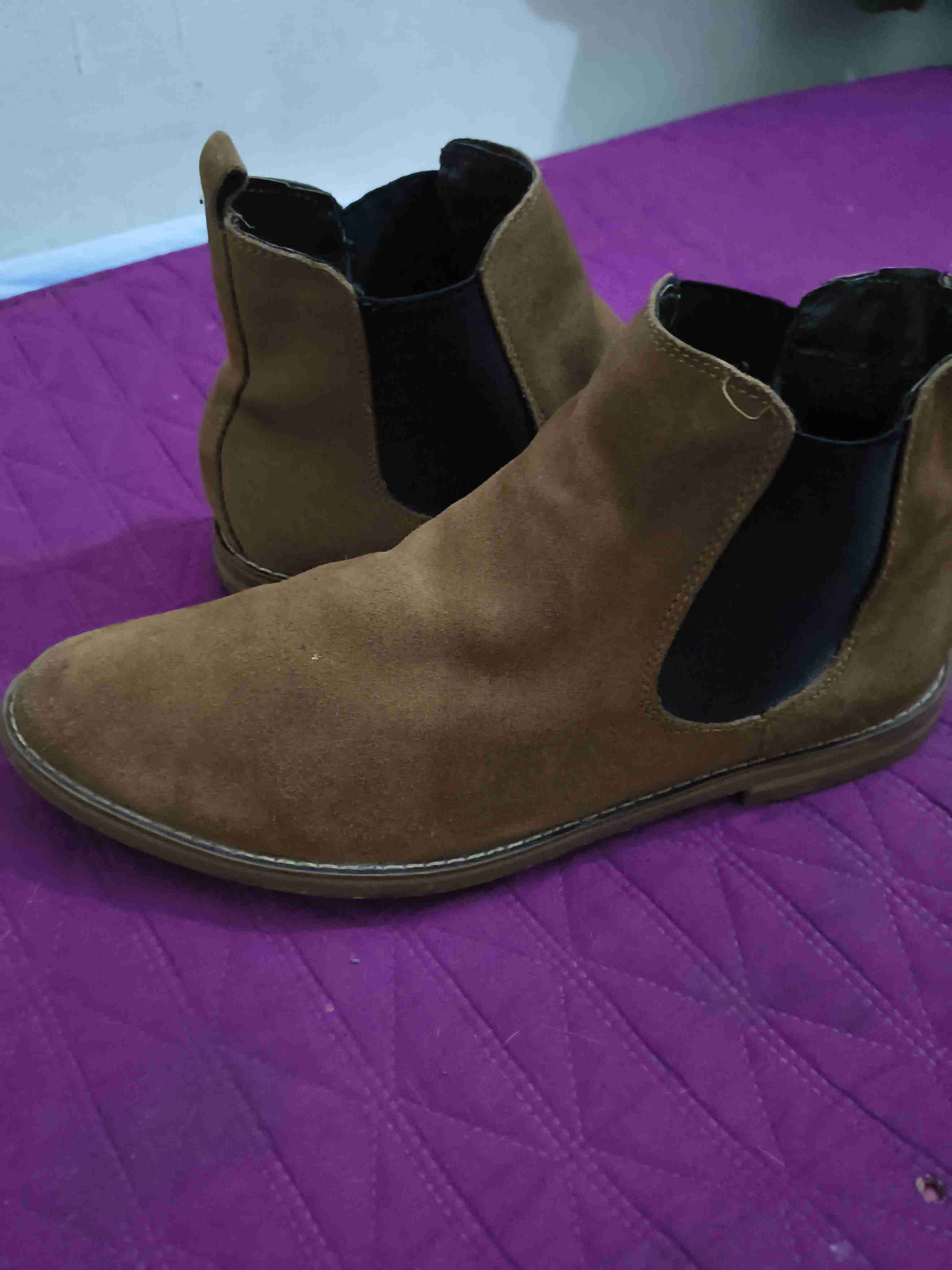 Botines de gamuza marrón - miniatura 3