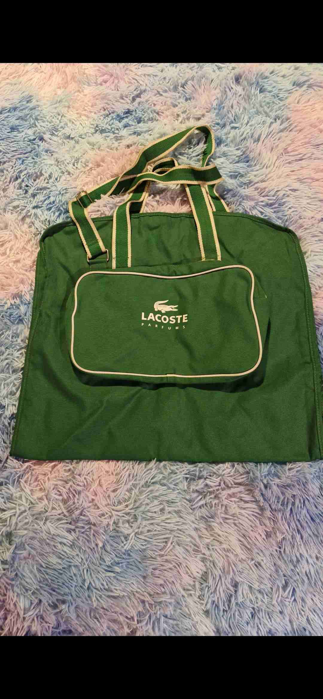 Bolso verde Lacoste - 1