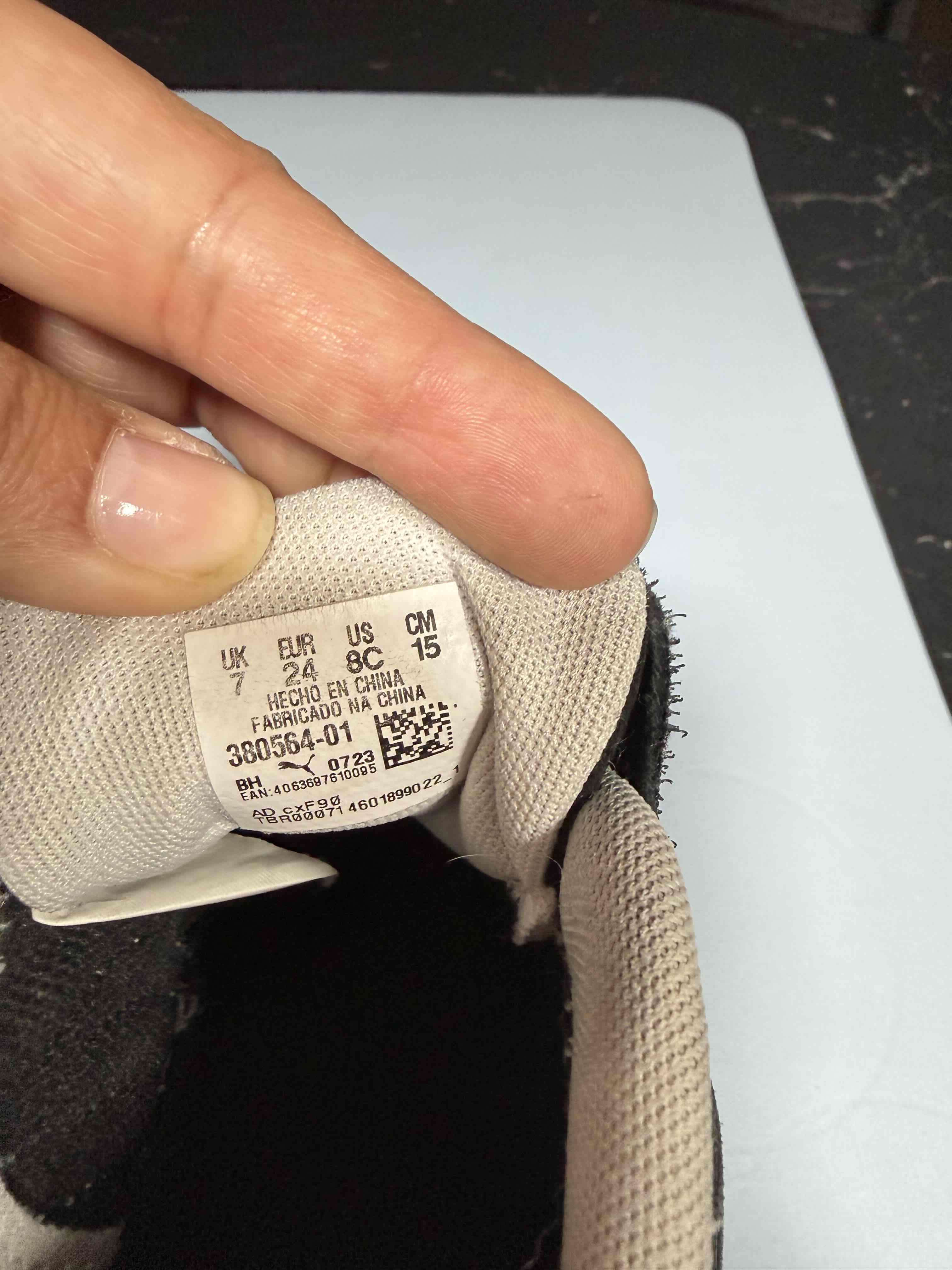 Zapatillas Puma Suede negras - miniatura 4