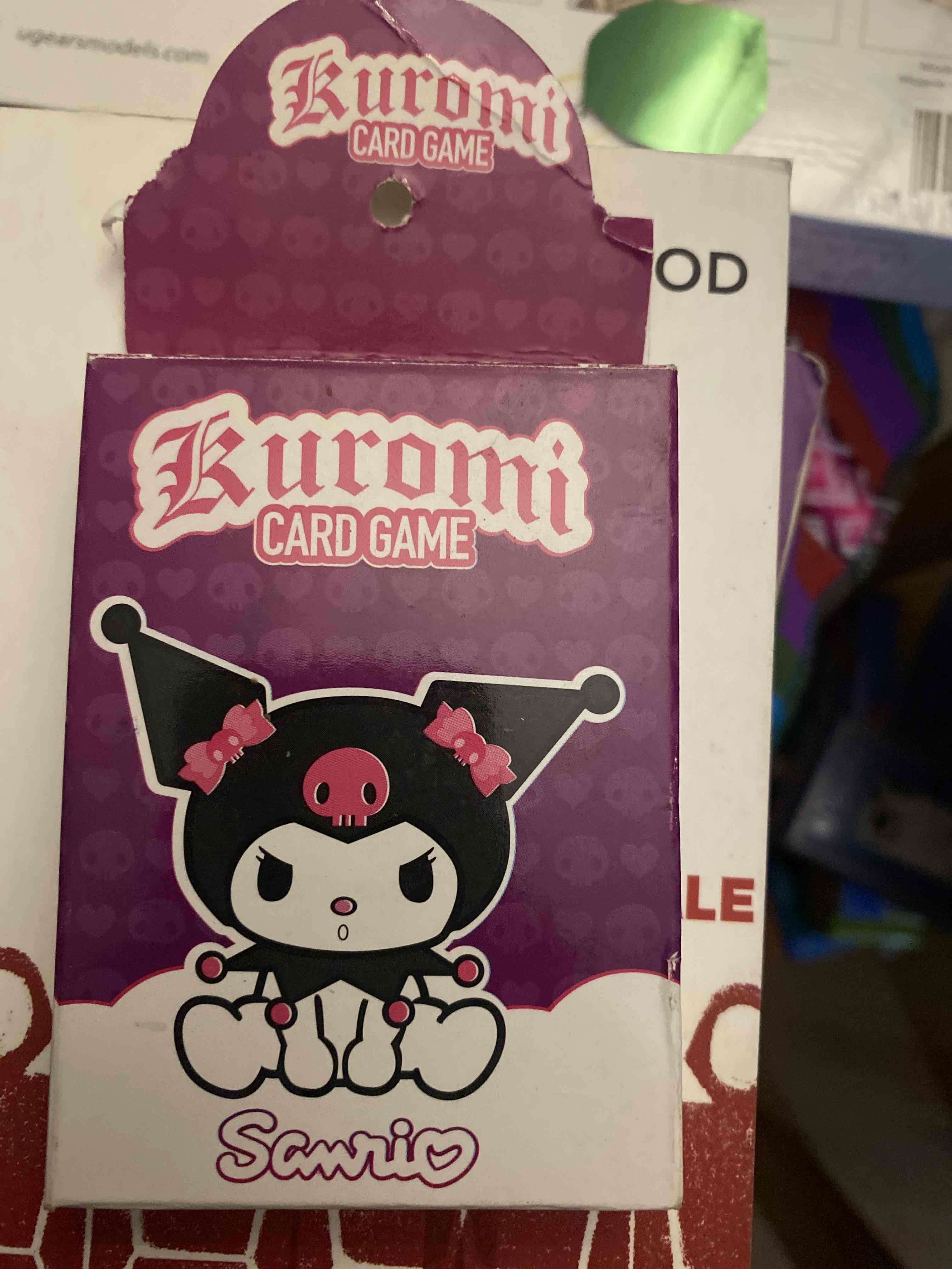 Juego de cartas Kuromi - 1