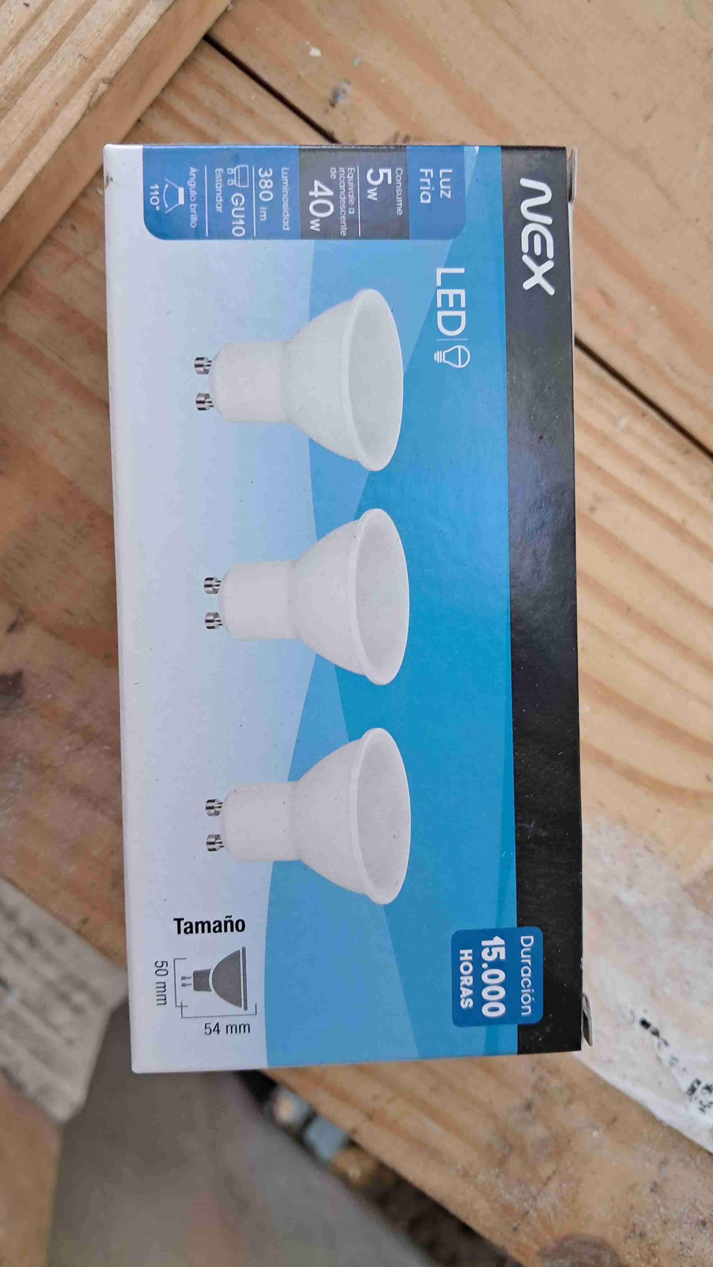 Set de ampolletas LED Nex 3 unidades