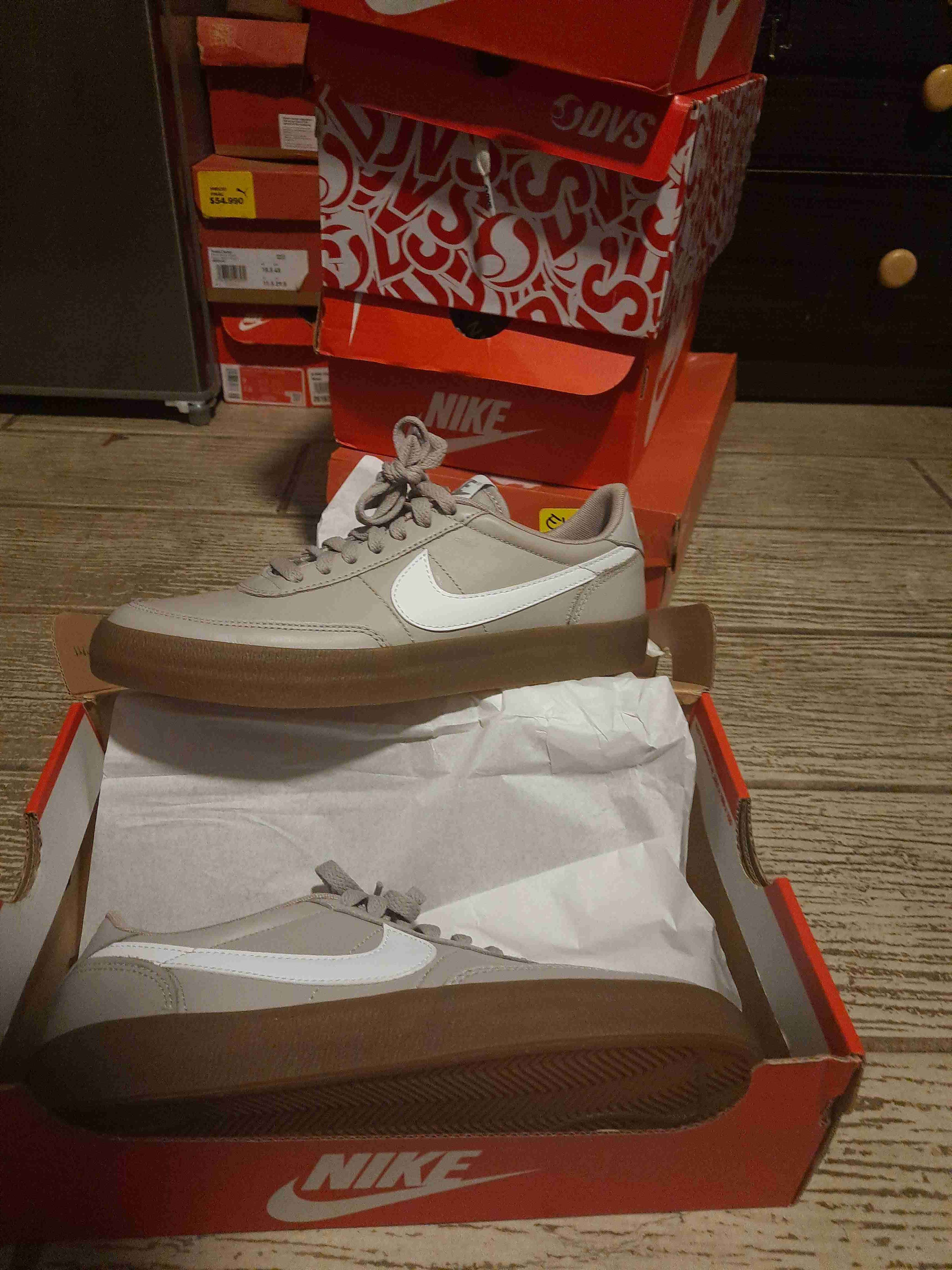 Zapatillas Nike killshout 2 ltr grises nuevas - 1