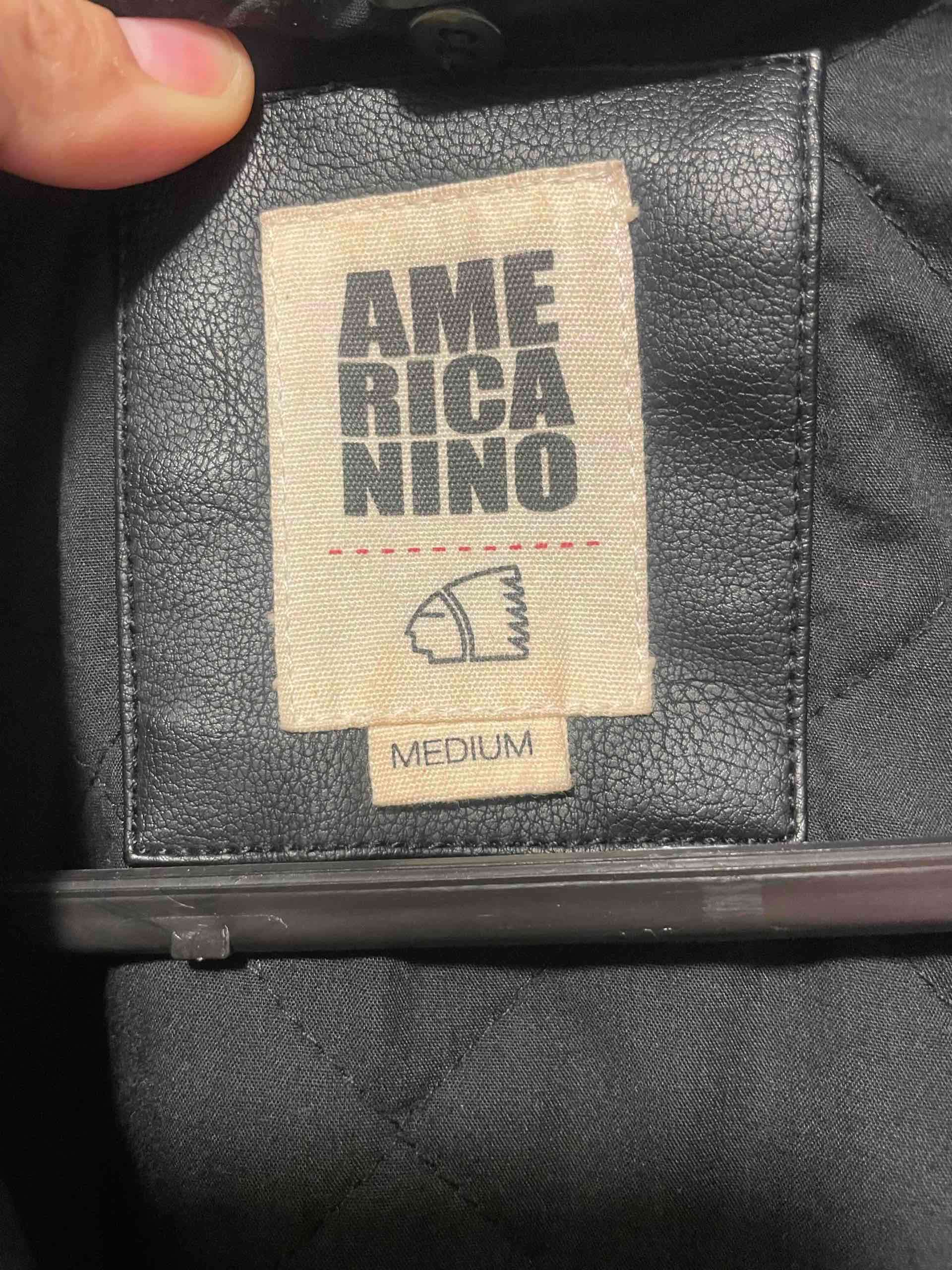 Chaqueta de eco cuero negro - 4