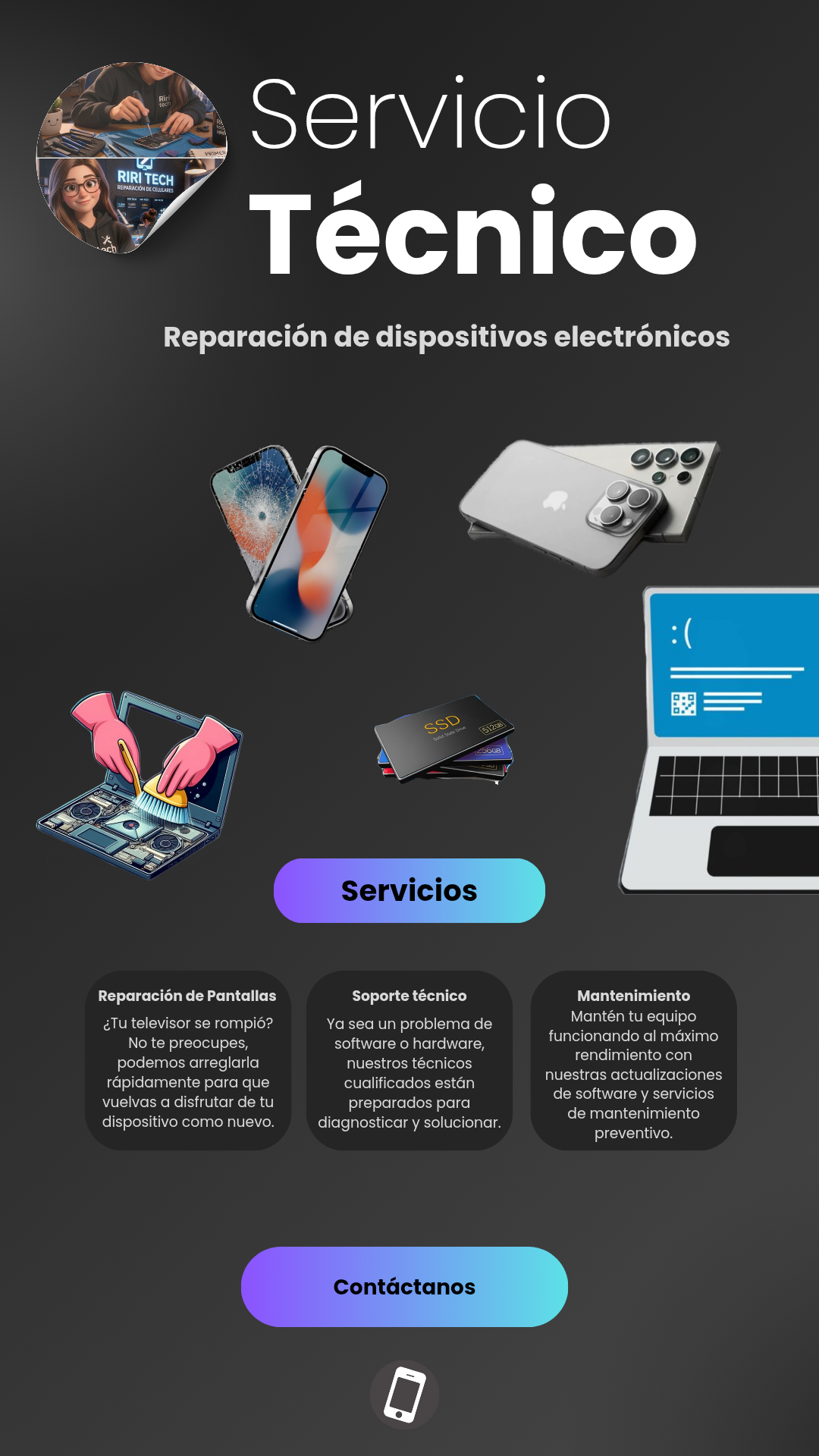 Servicios de reparación electrónica - miniatura 1