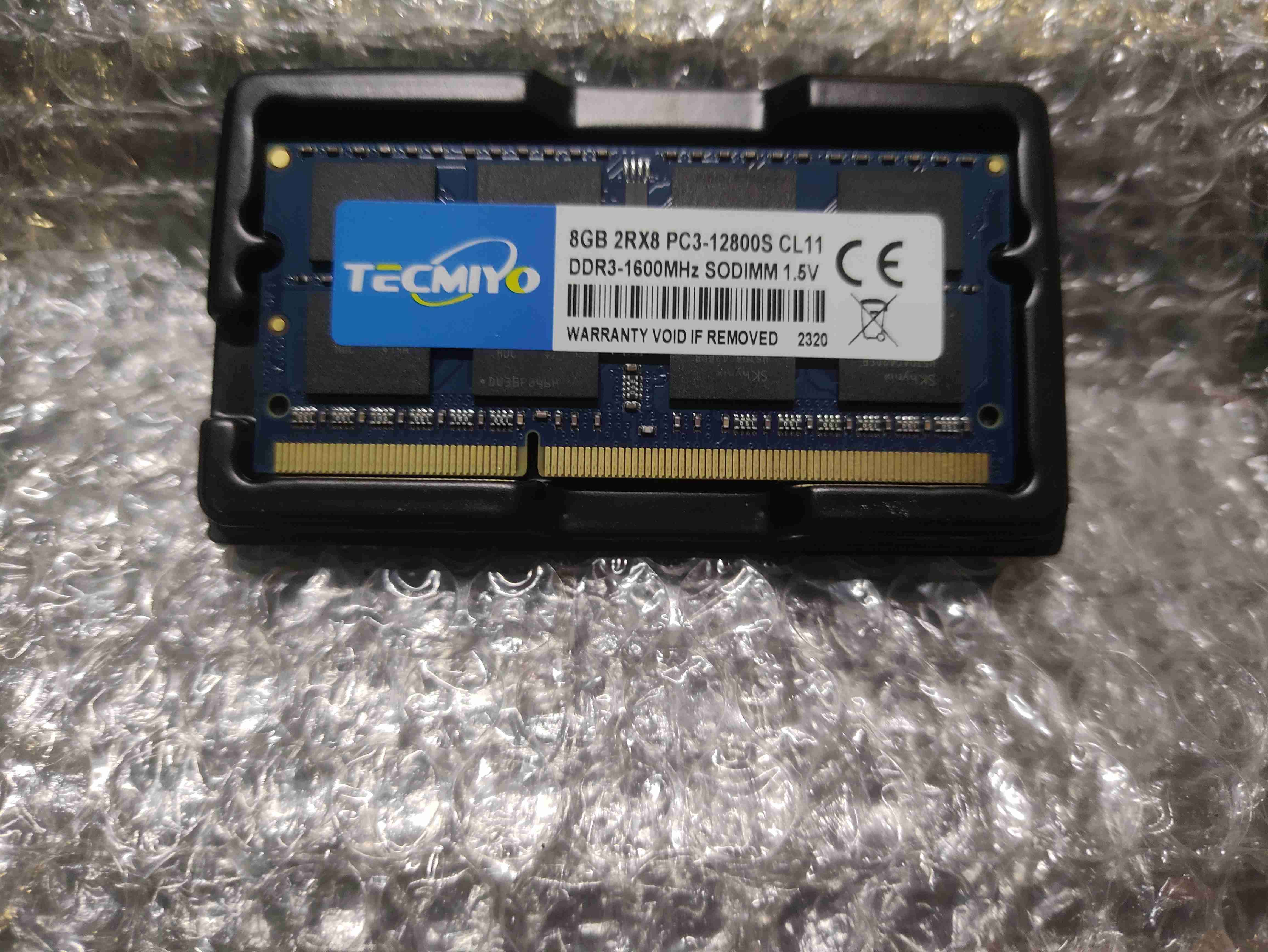 Memoria RAM 8GB DDR3