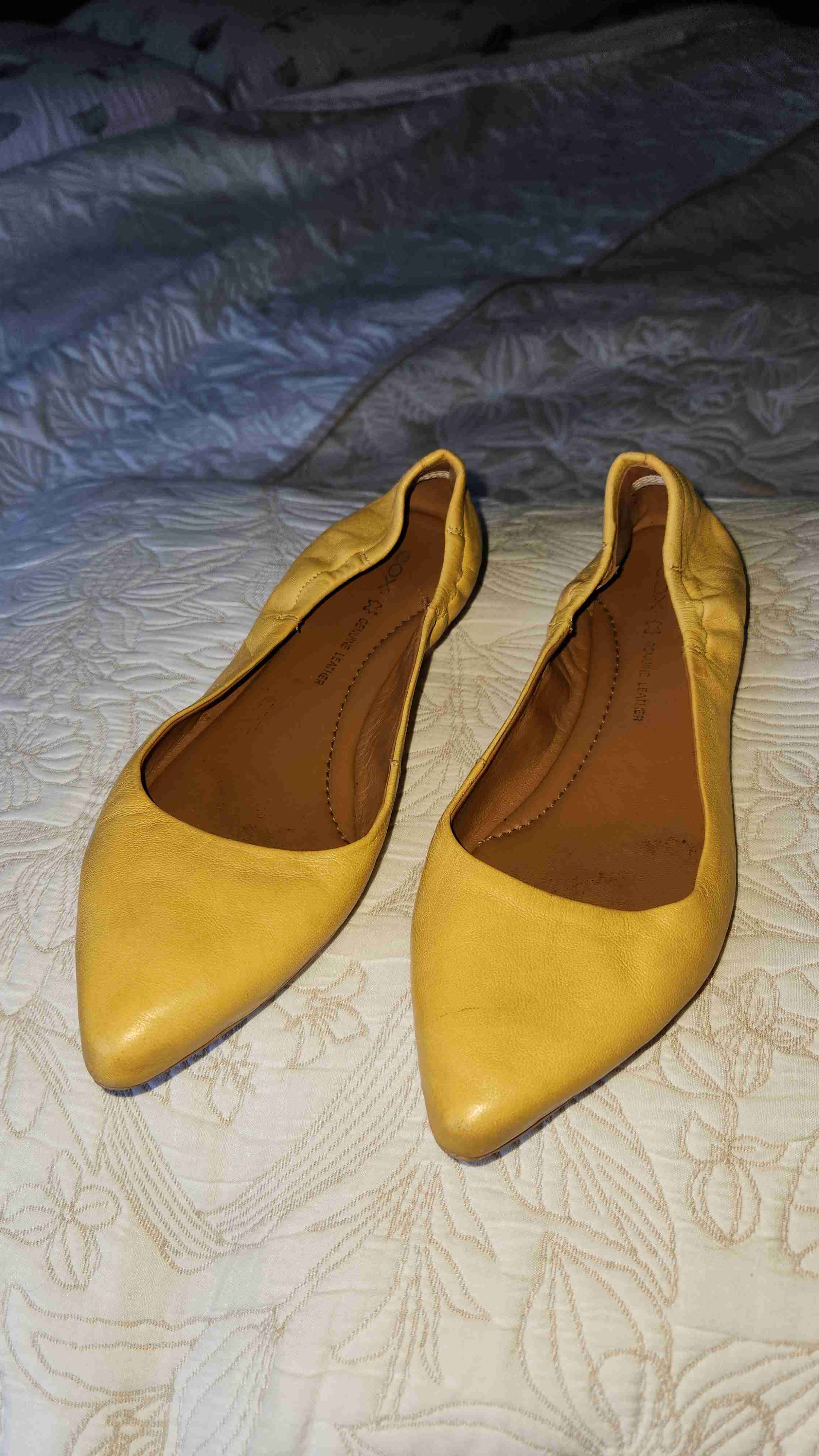 Zapatos planos amarillos - miniatura 4