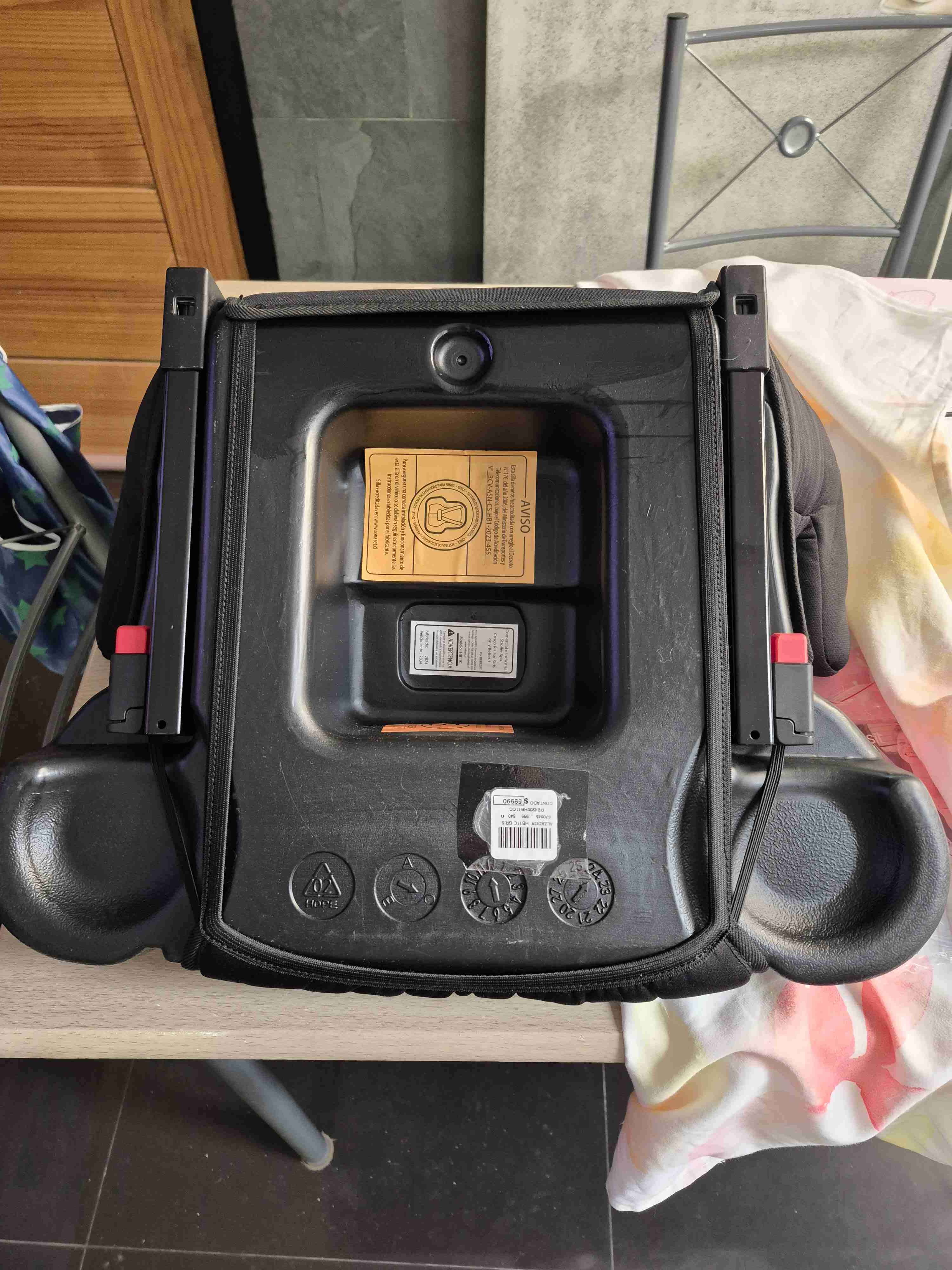 Asiento booster Bebesit gris - miniatura 3