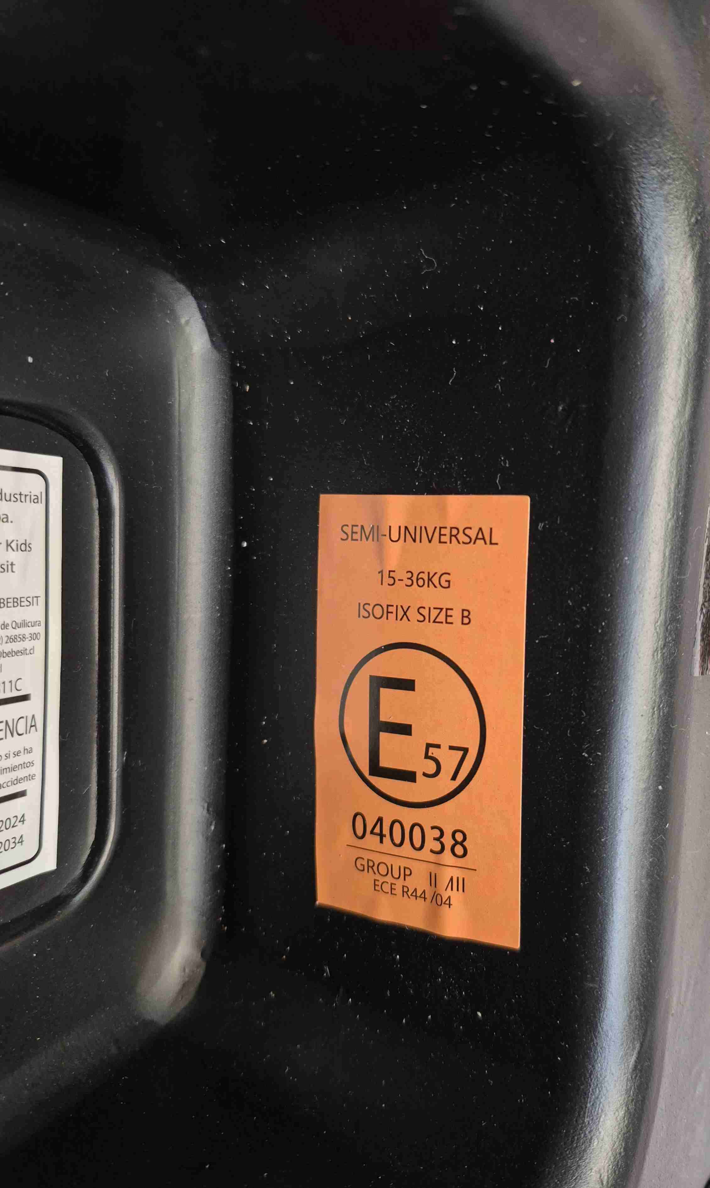 Asiento booster Bebesit gris - miniatura 6