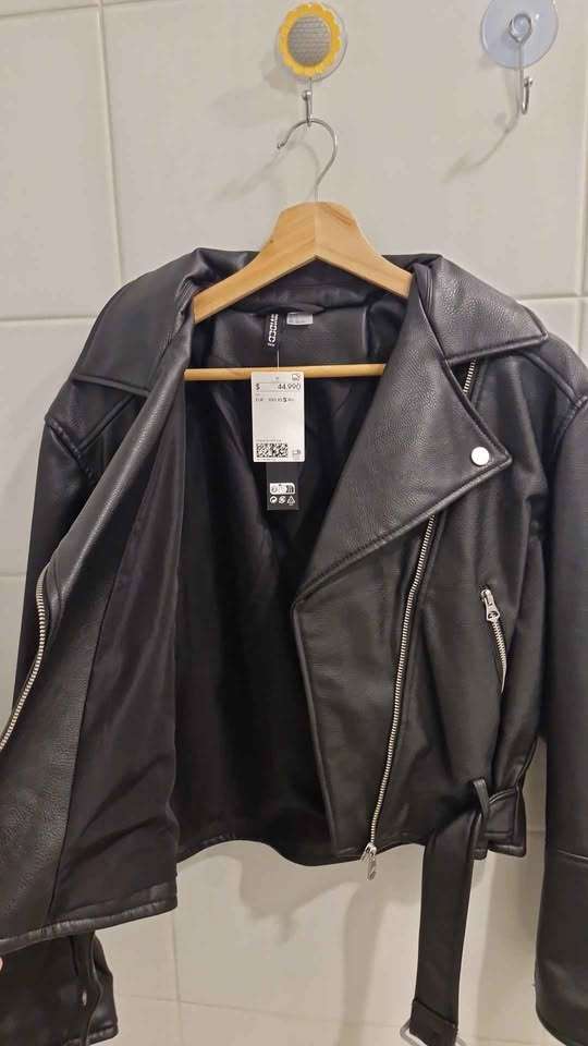 Chaqueta Ecocuero HYM Nueva - miniatura 5