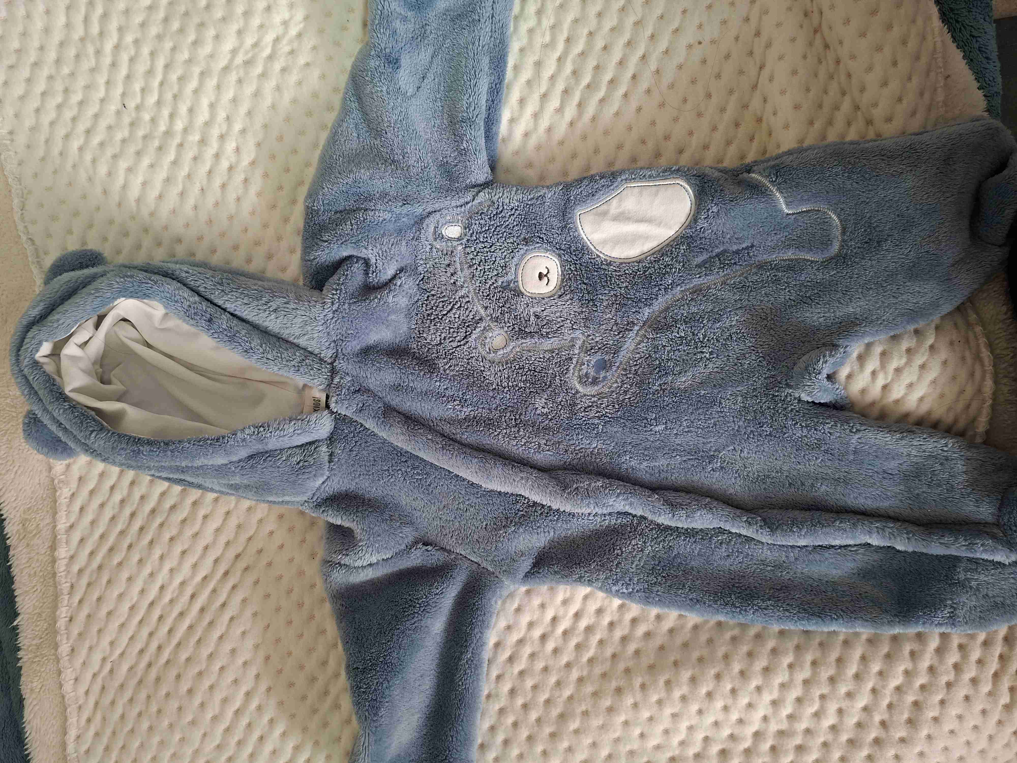 Enterito bebé polar azul - 1