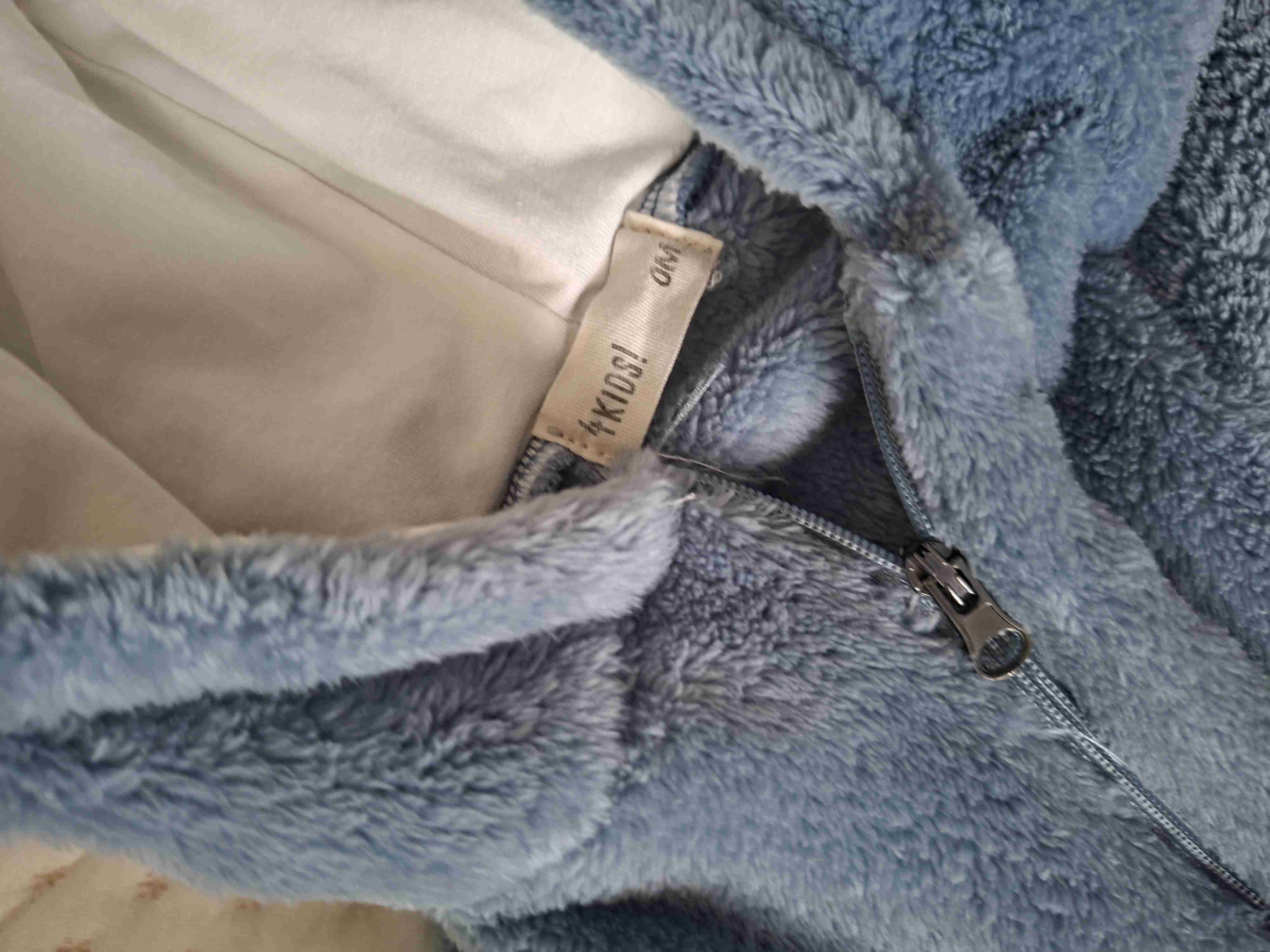 Enterito bebé polar azul - 2