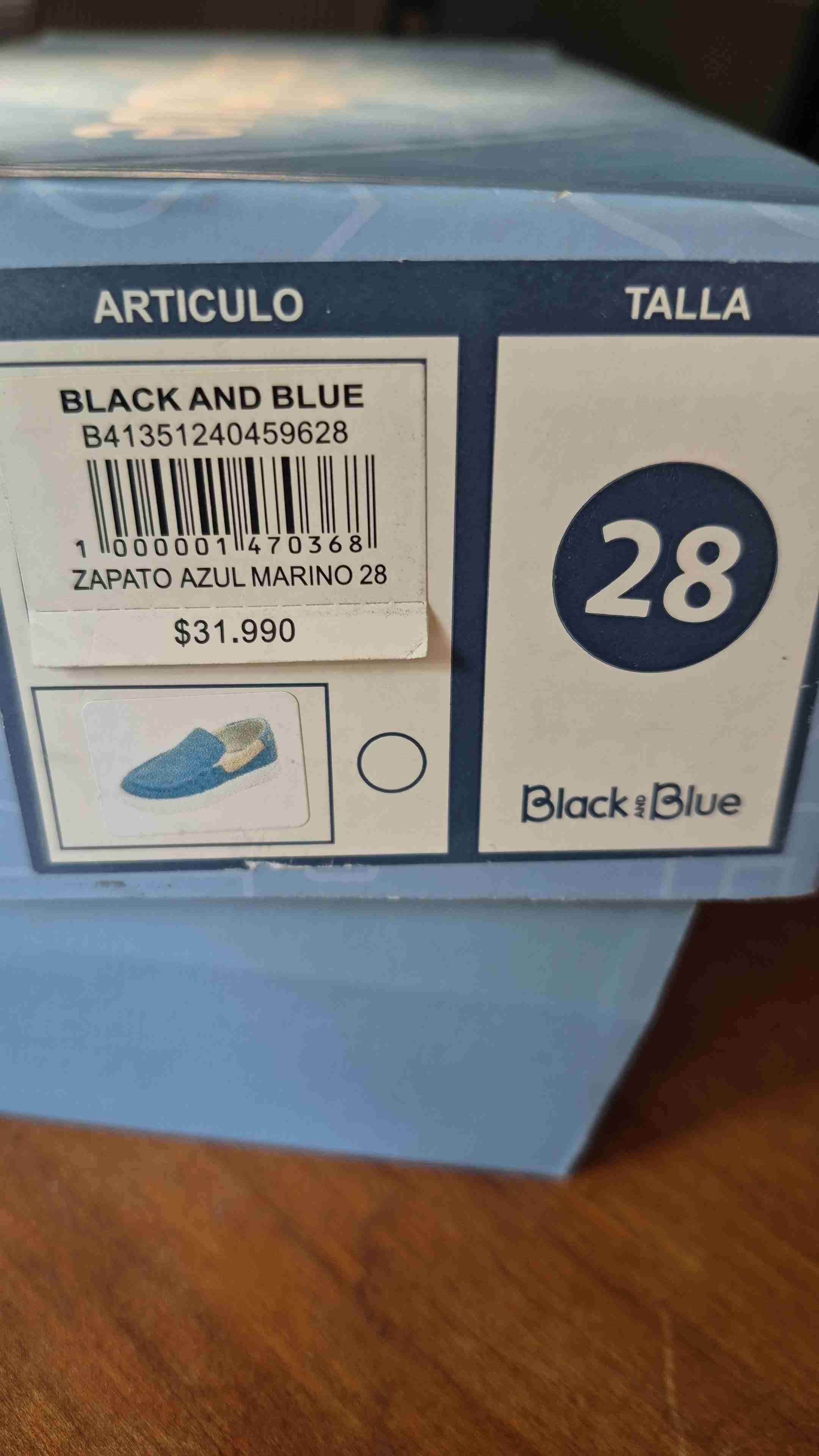 Zapatillas Black & Blue - 5