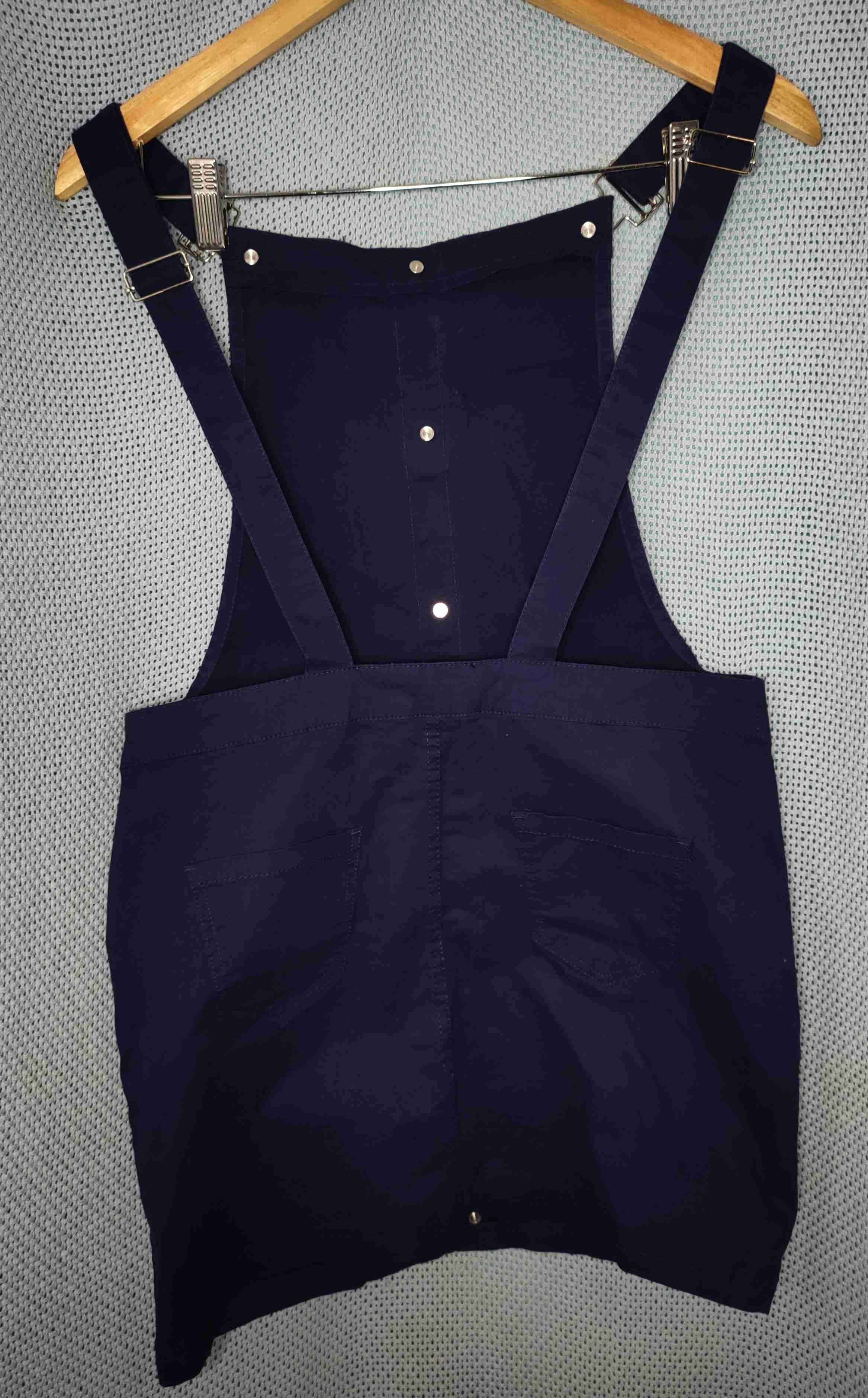 Jardinera azul marino con bolsillos - miniatura 2