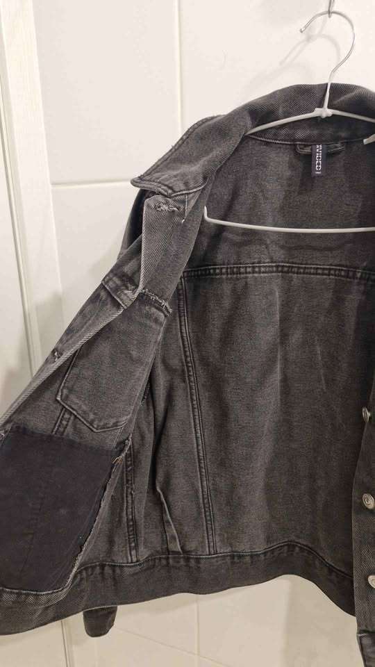 Chaqueta de mezclilla H&M mujer - miniatura 3