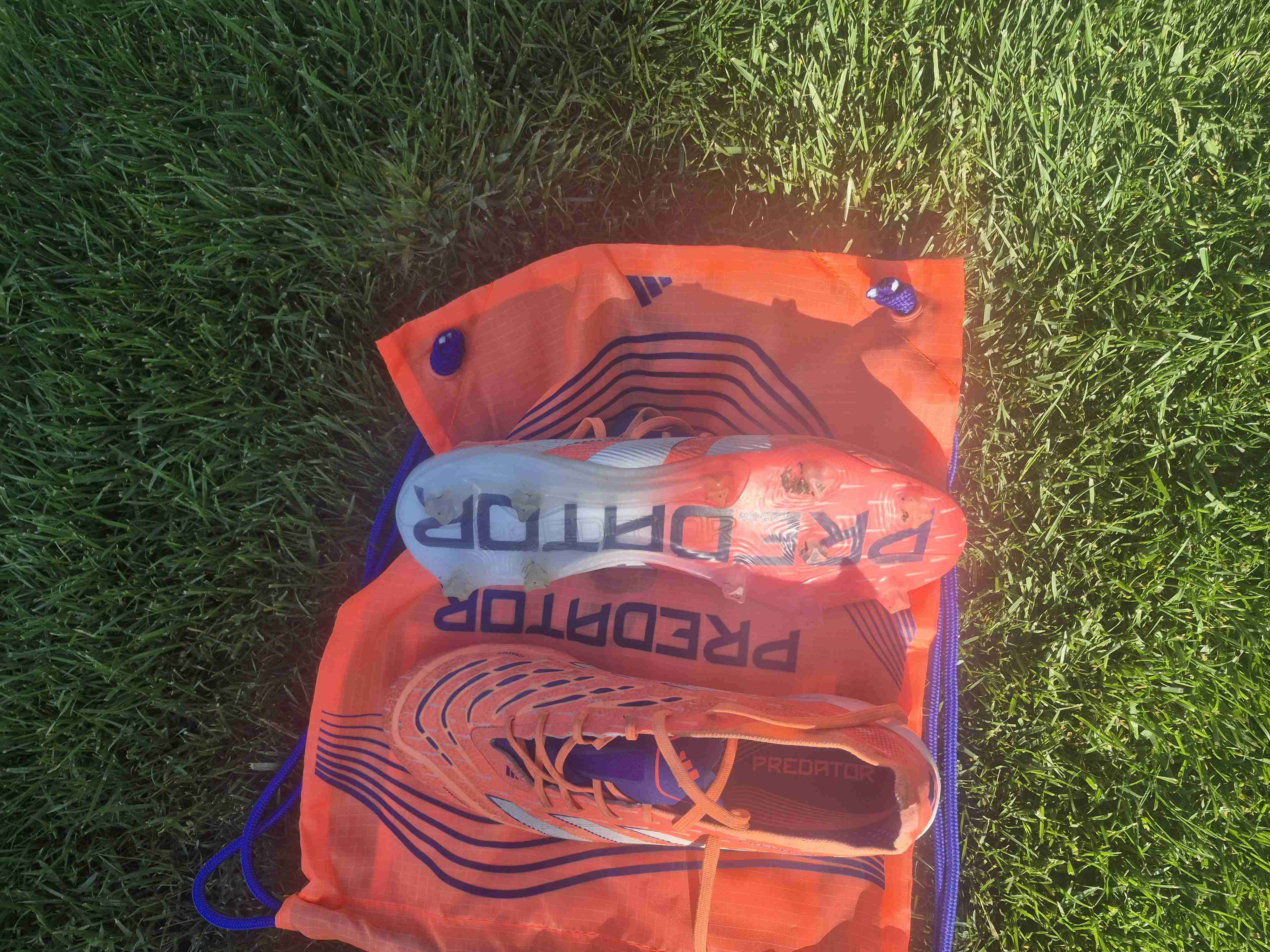 Botines Adidas Predator rojos gama elite - 3